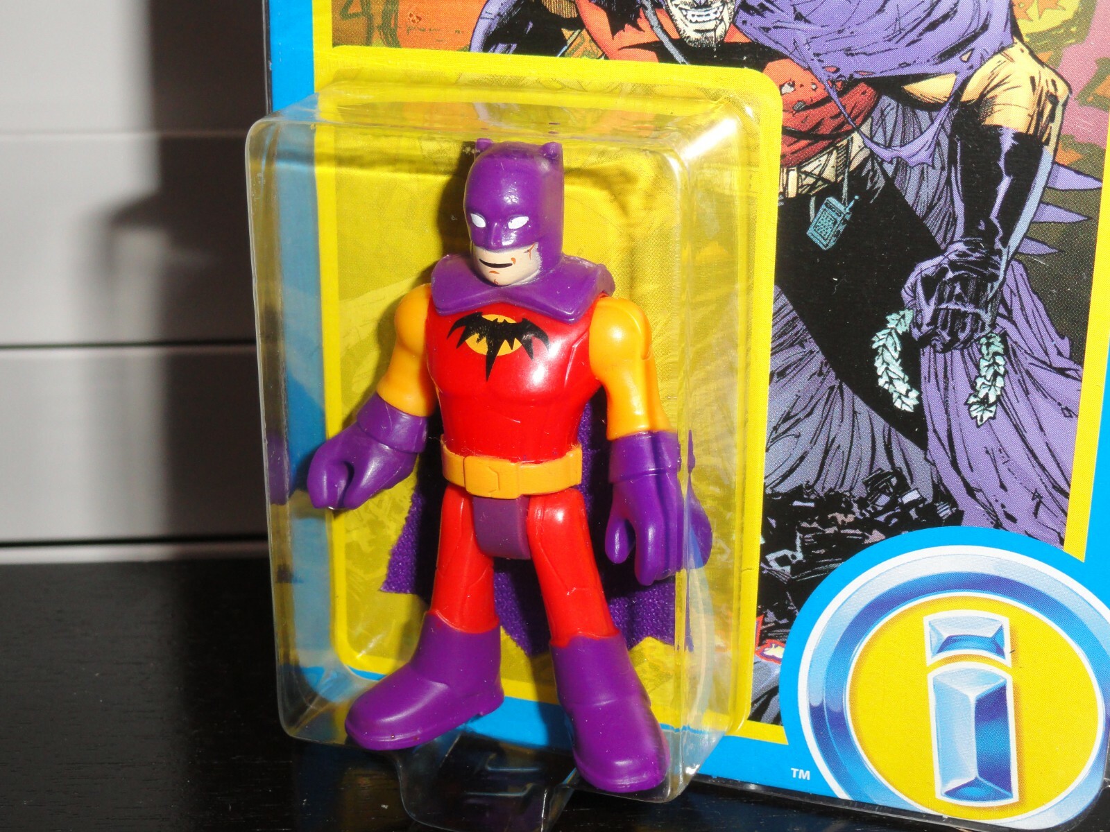 DC COMICS 2019 IMAGINEXT BATMAN 80 YEARS #1-5 BLISTER PACKS 3” ACTION FIGURES