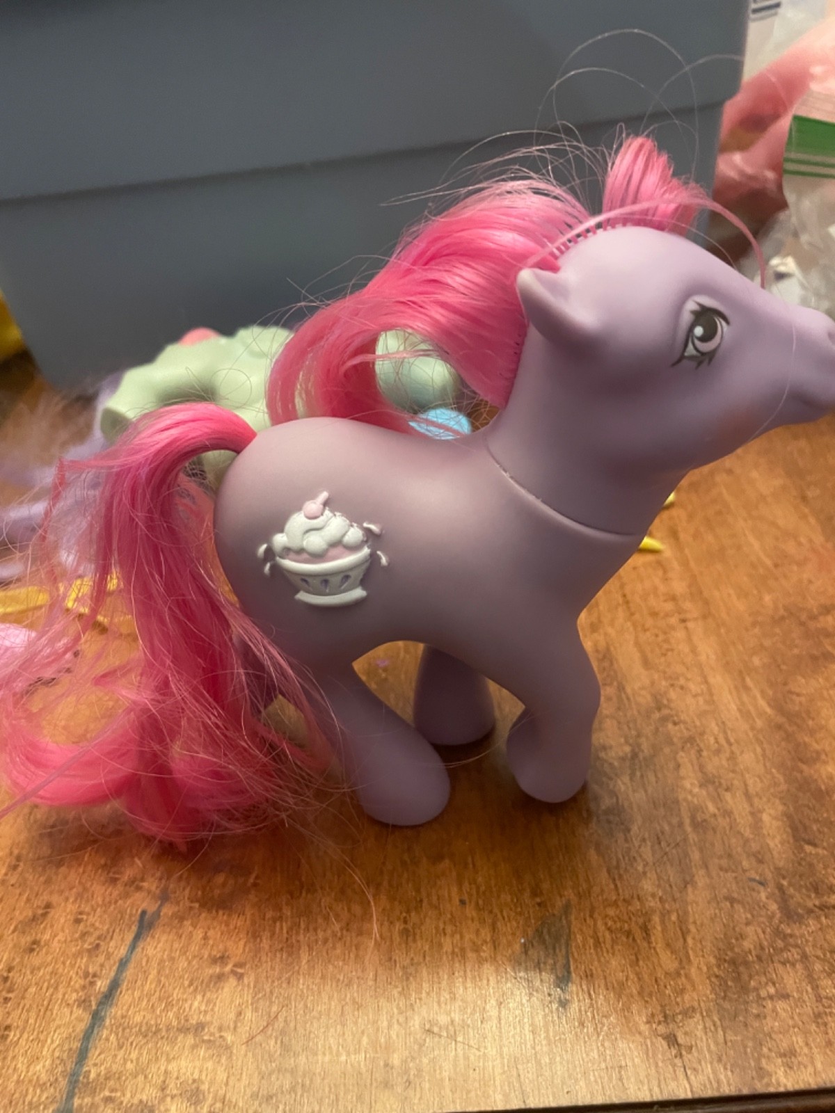 G1 My Little Pony MLP Sundae Best Banana Sherbet Peppermint And Accessories Lot