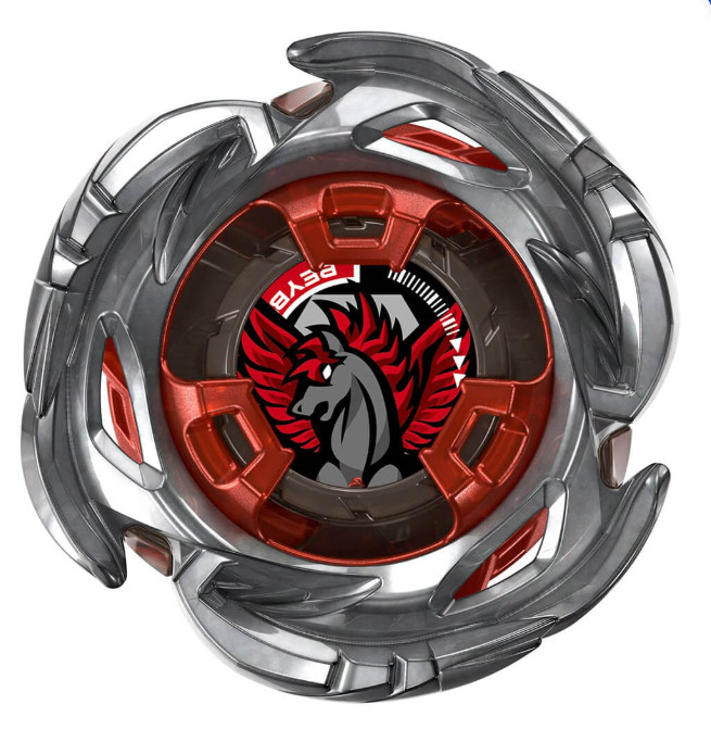 Beyblade X UX-00 Booster Aero Pegasus 3-70A Red Ver. with Beycode