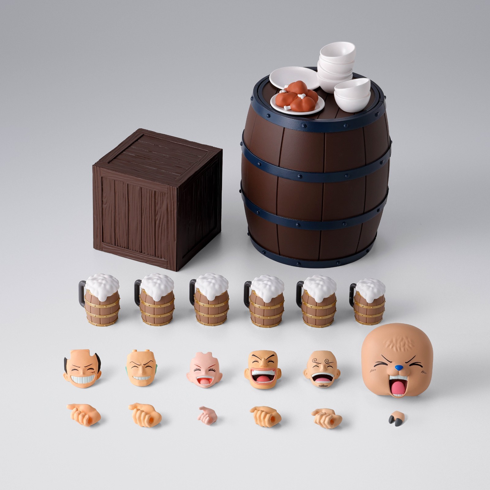 Party Set – The Straw Hat Crew – “One Piece”, Tamashii Nations S.H. Figuarts