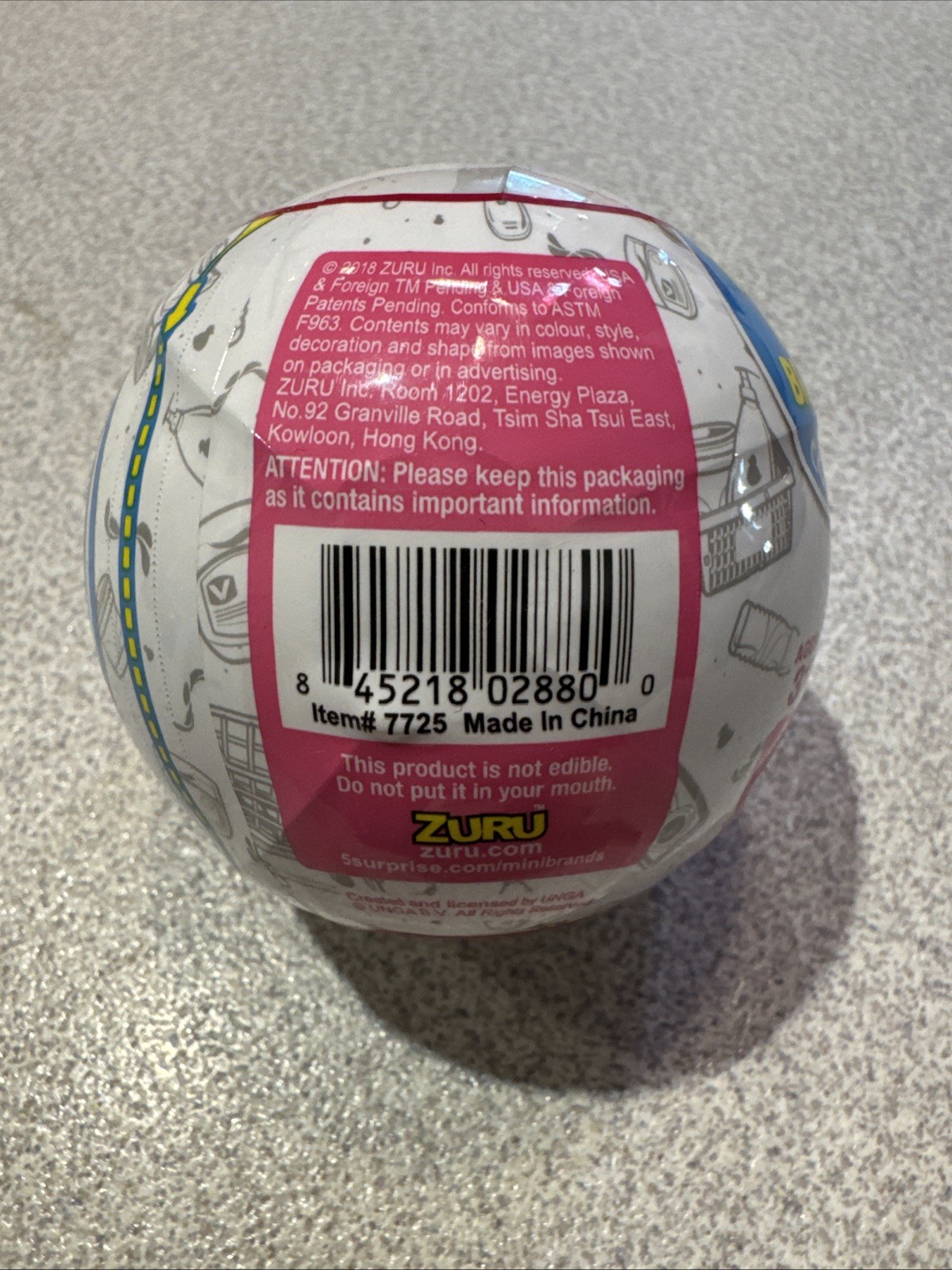 ZURU Mini Brands 5 Surprise Series 1 – One Sealed Ball