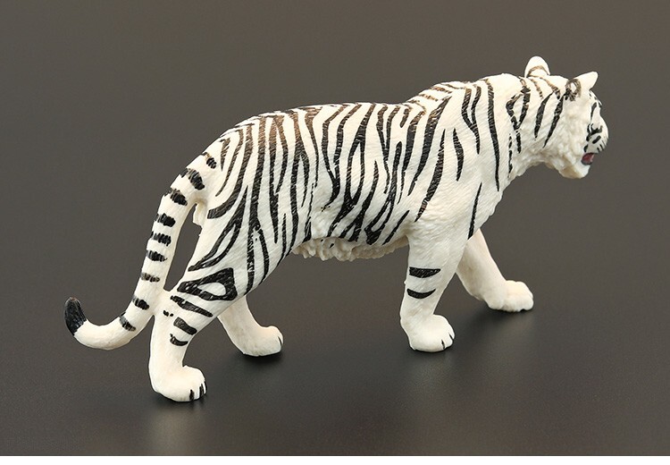 1/6 Simulation White Manchurian Tiger Animal Model For 12″Action Scene 12*5.3cm