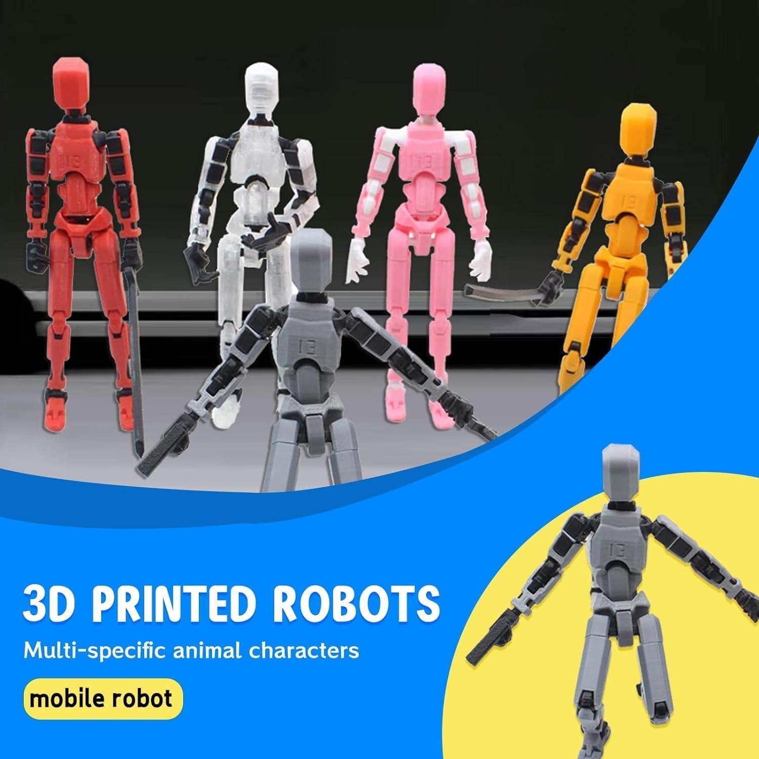 Customizable Multi-Jointed Action Figure
