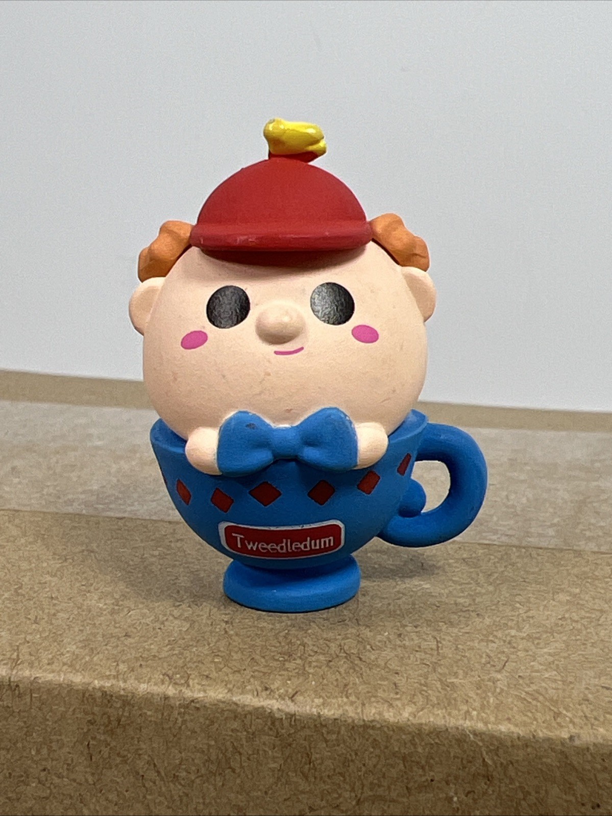 Alice in Wonderland Mini Bean Tweedledum 1” Figure New