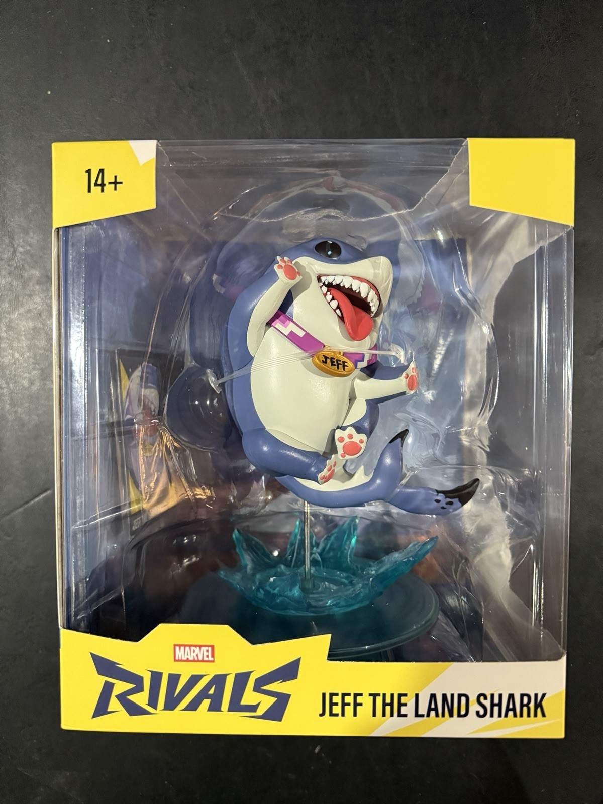 Mcfarlane Toys Marvel Rivals – JEFF THE LAND SHARK 1:10 FIGURINE