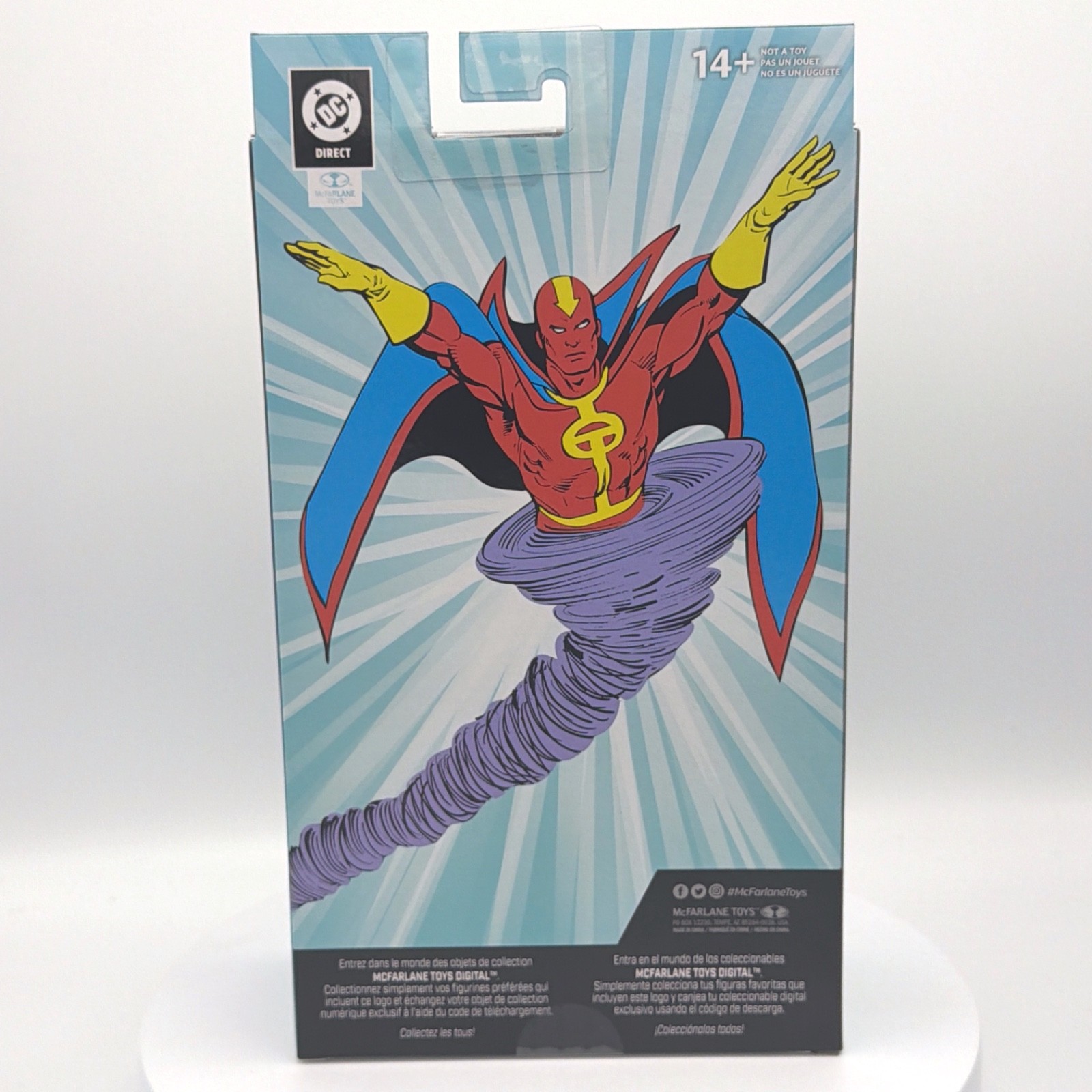 McFarlane DC Multiverse Red Tornado 7″ Gold Label Digital Figure NIB