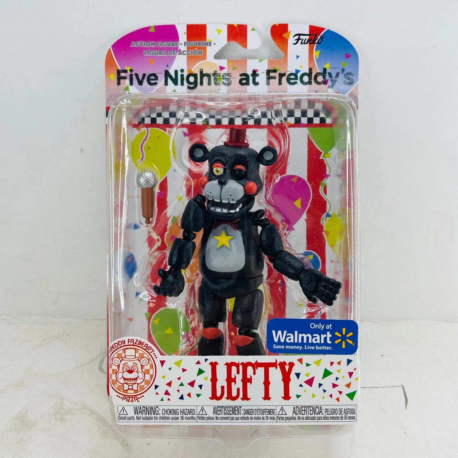 Five Nights at Freddy’s Pizzeria Simulator Figure Walmart Returns/Open Box Lefty