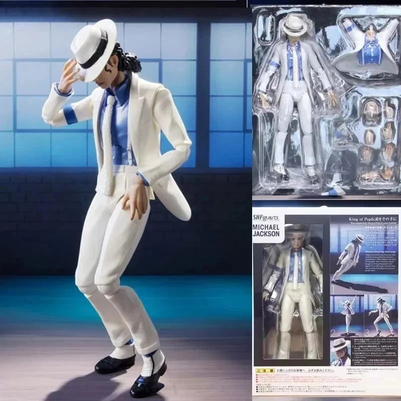 🎁🎁Michael Jackson Smooth Criminal Moonwalk Action Figure Model Toys Free Ship
