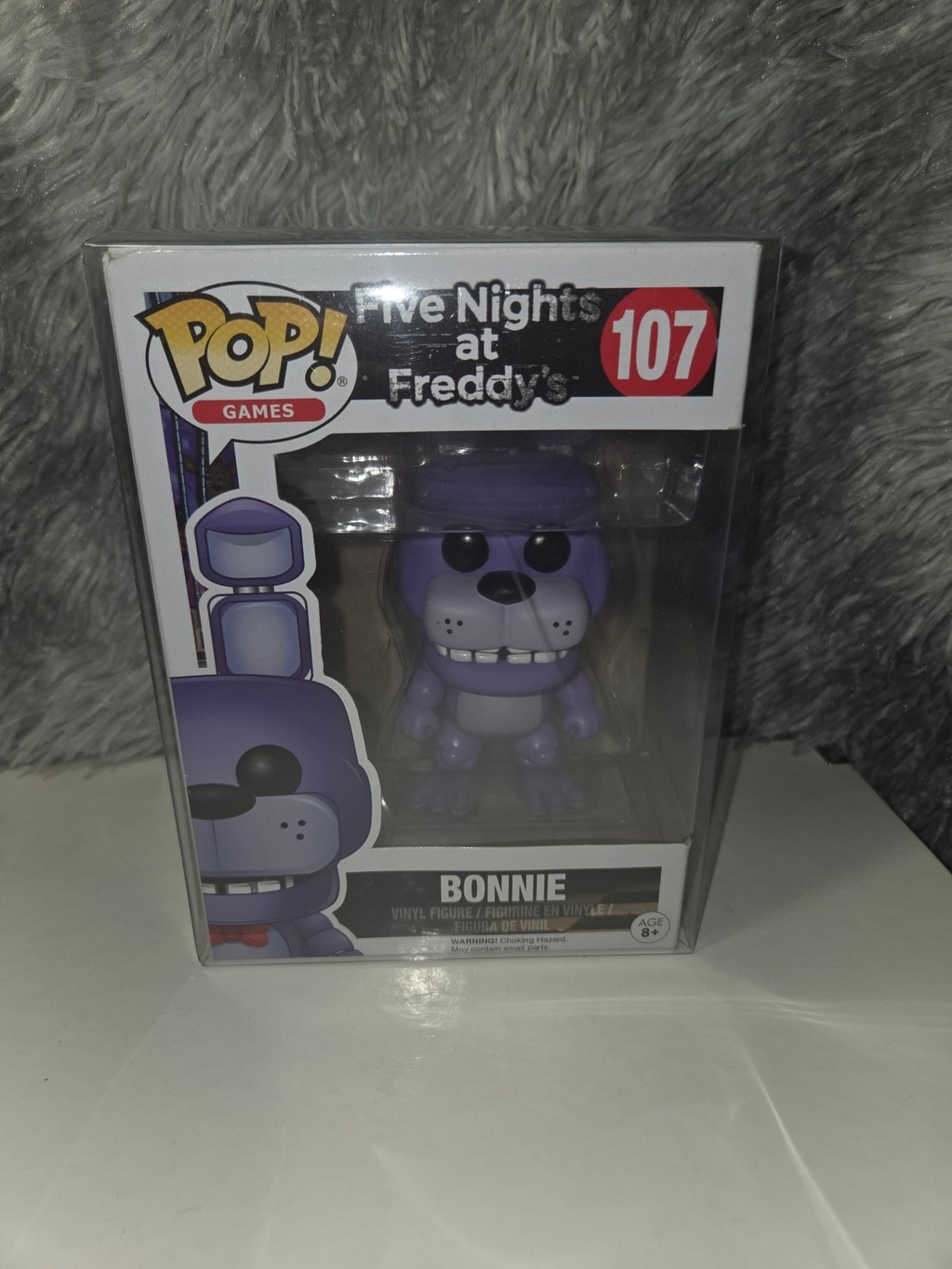 Funko Pop! Bonnie #107 Friday Night At Freddys with soft protector