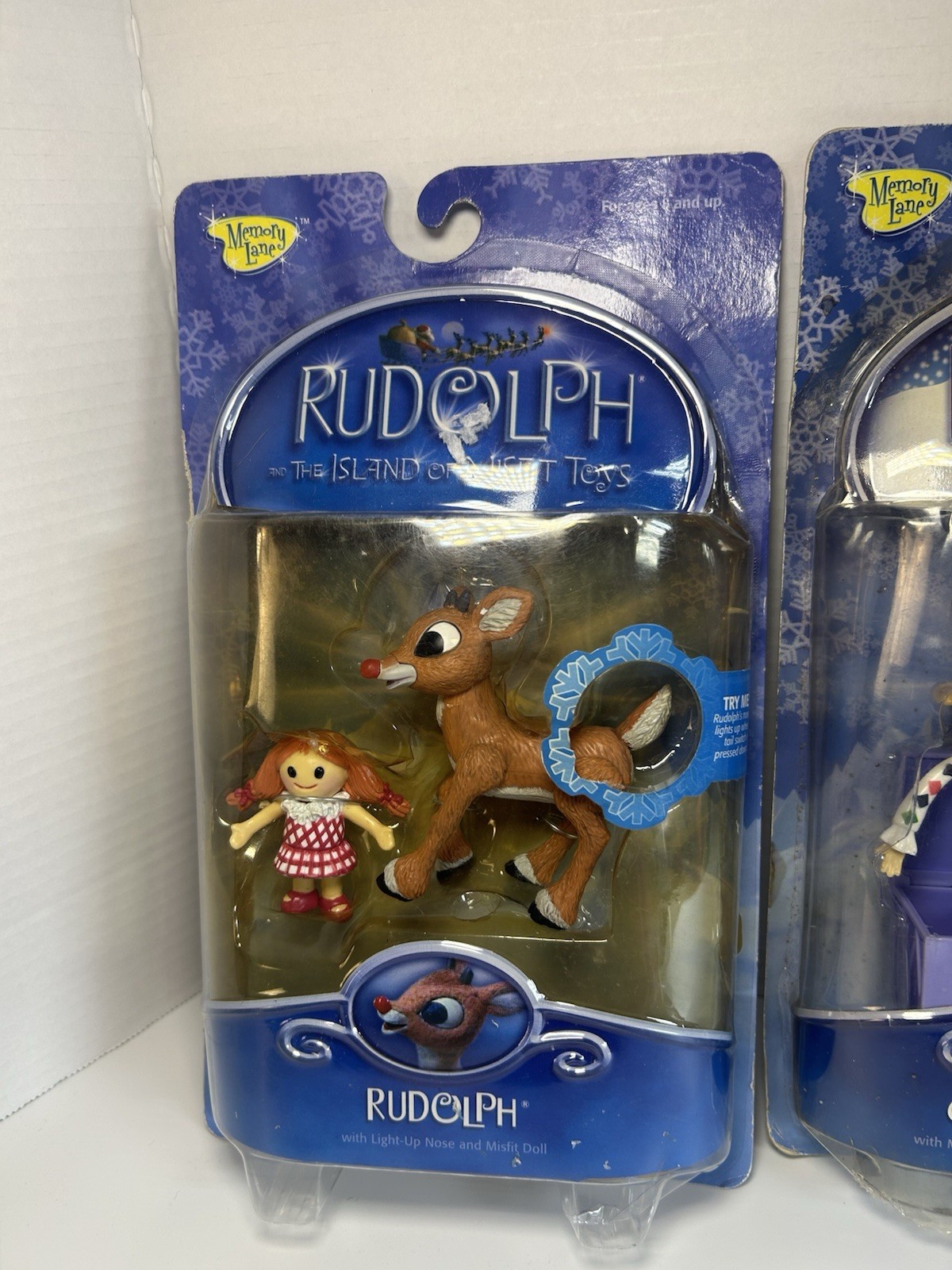 Memory Lane Rudolph & The Island of Misfit Toys CHARLIE-IN-THE-BOX & RUDOLF lot