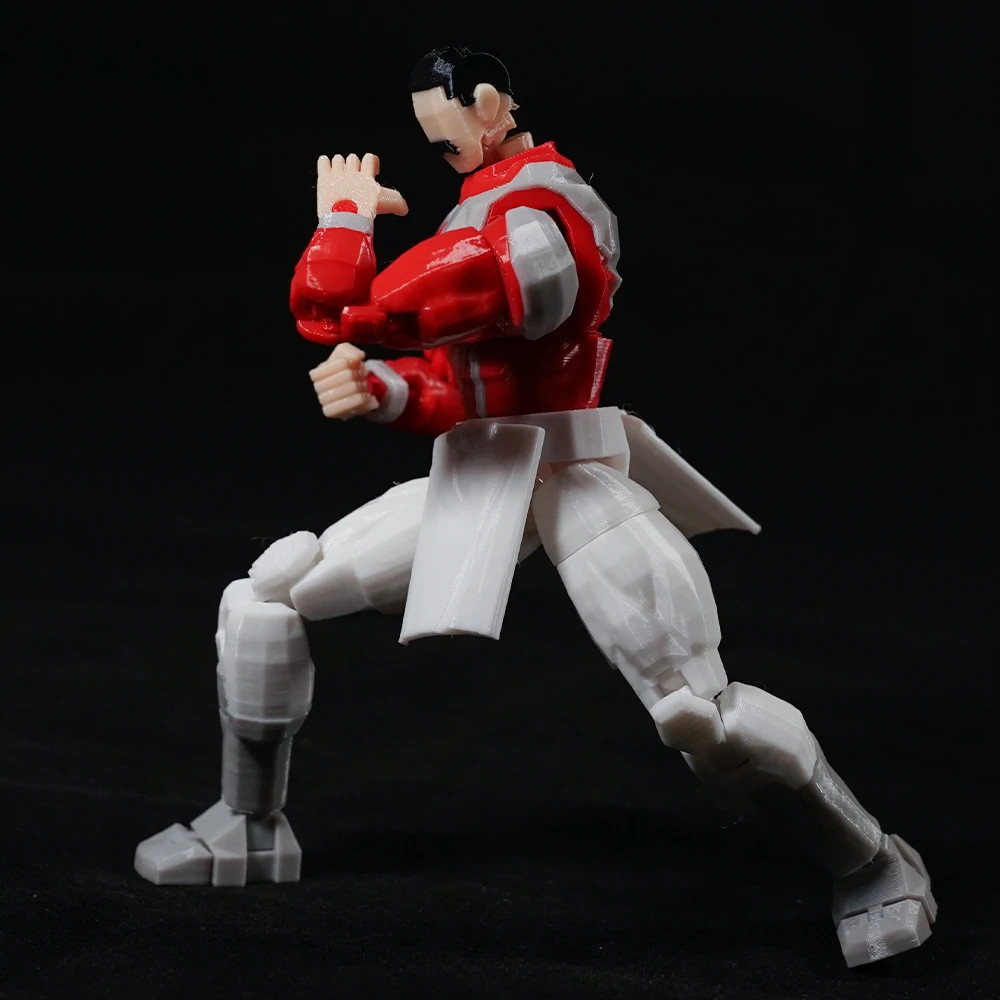 3D Printed Invincible Toys Action Figures Anime Model Lucky Dummy 13 Superheroes