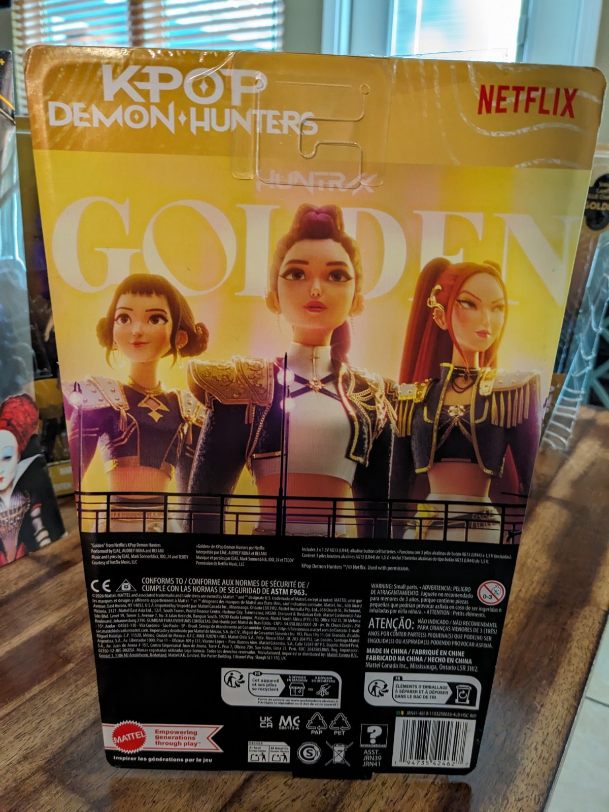Mattel K POP Demon Hunter Anime Mira Fashion Doll Singing 11″ KPop HUNTR/X New