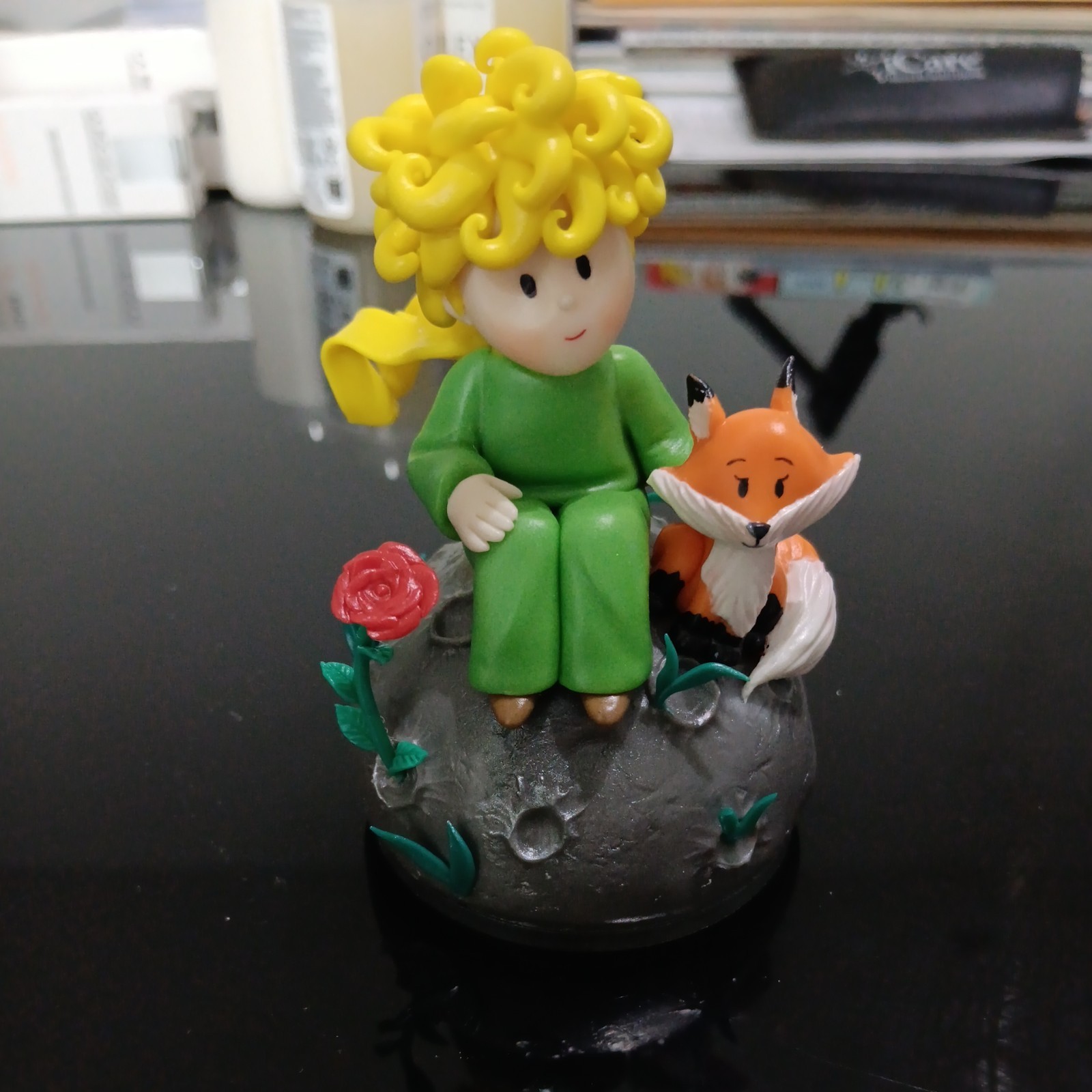 Le Petit Prince / The Little Prince And Fox Custom Statue Cold Porcelain Fragile