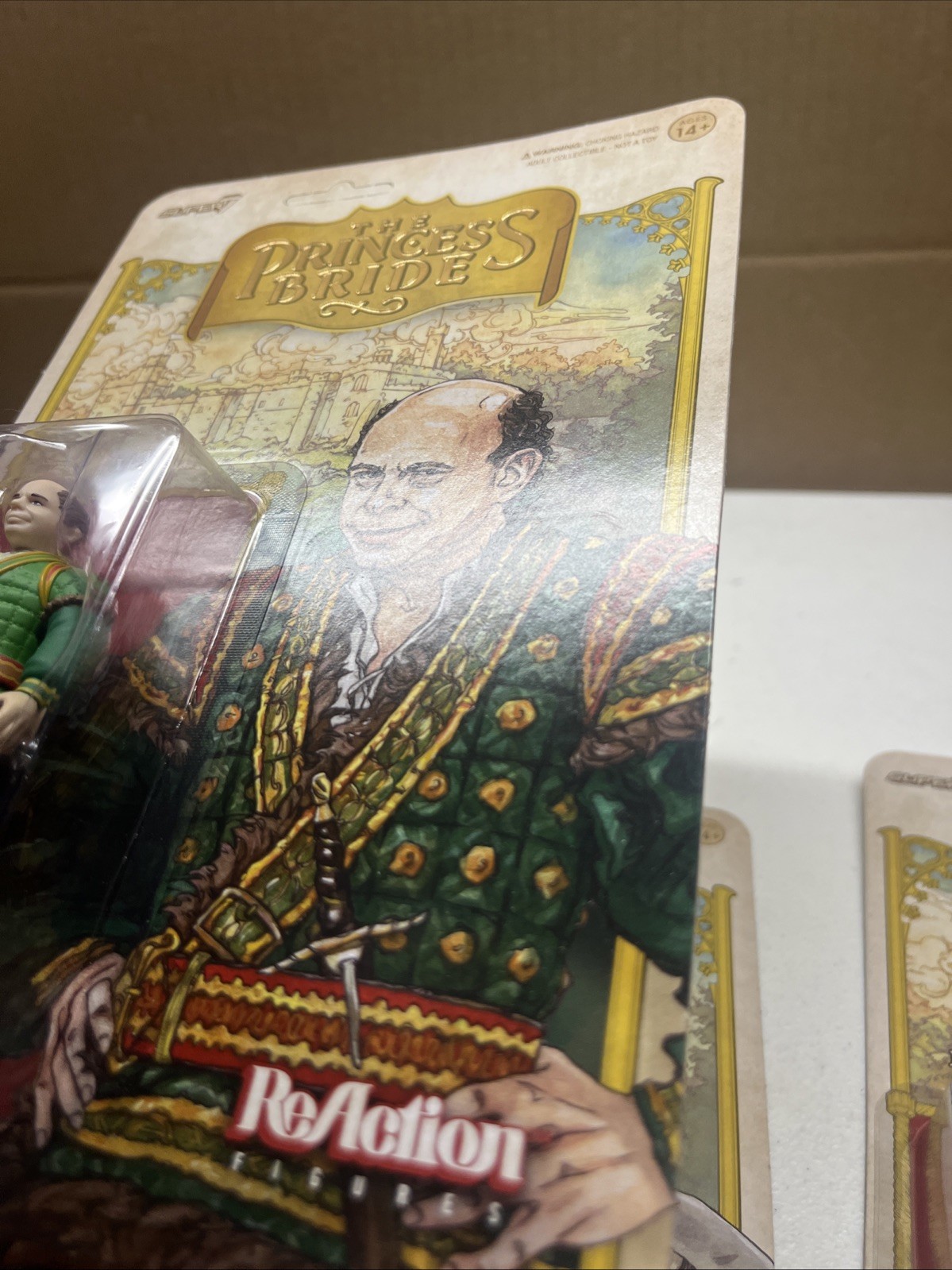 The Princess Bride Super 7 Reaction set Unpunched cards, andre giant, new