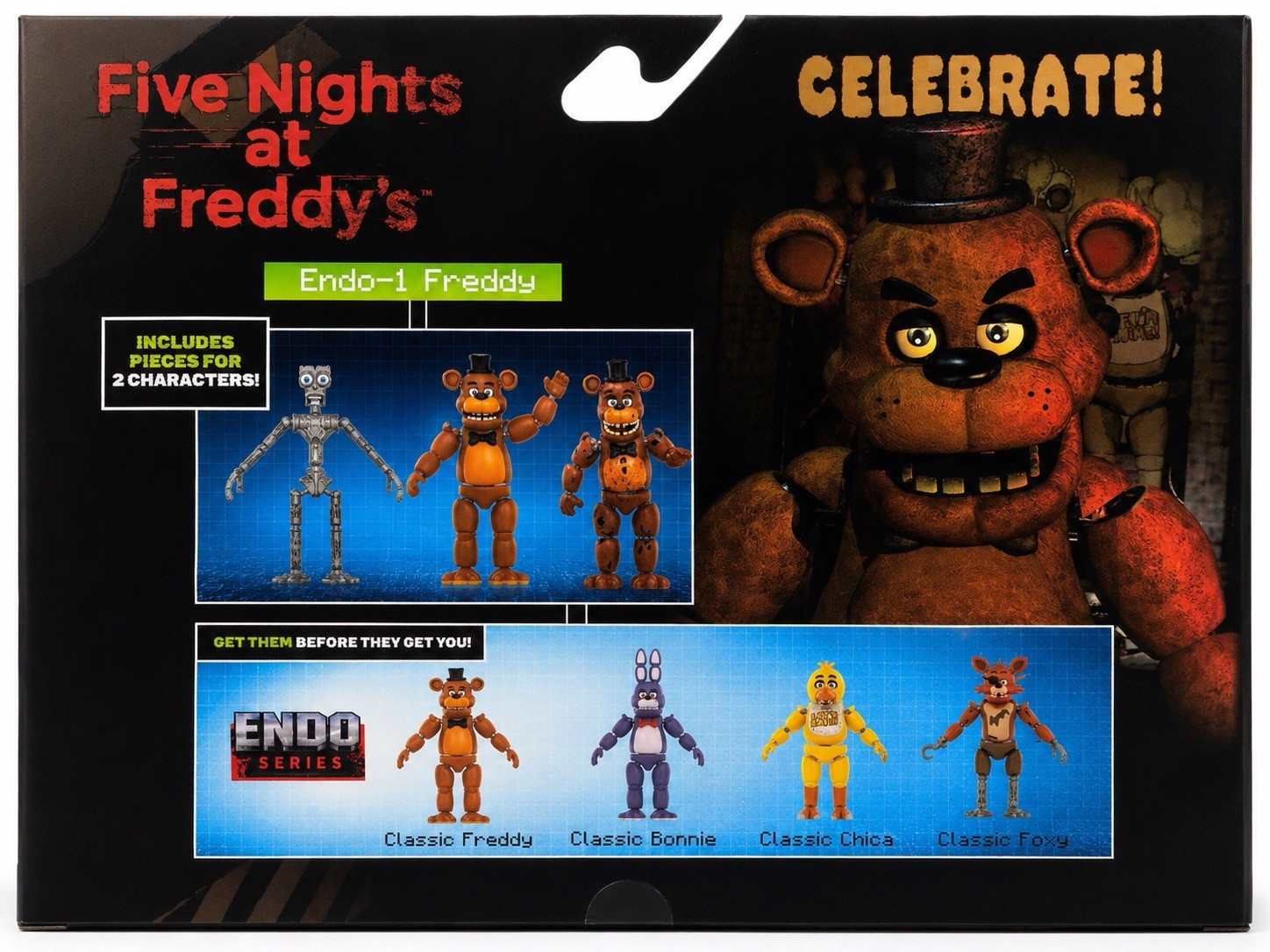 Five Nights at Freddy’s Endo-1 Classic Freddy & Withered Freddy FNF0074