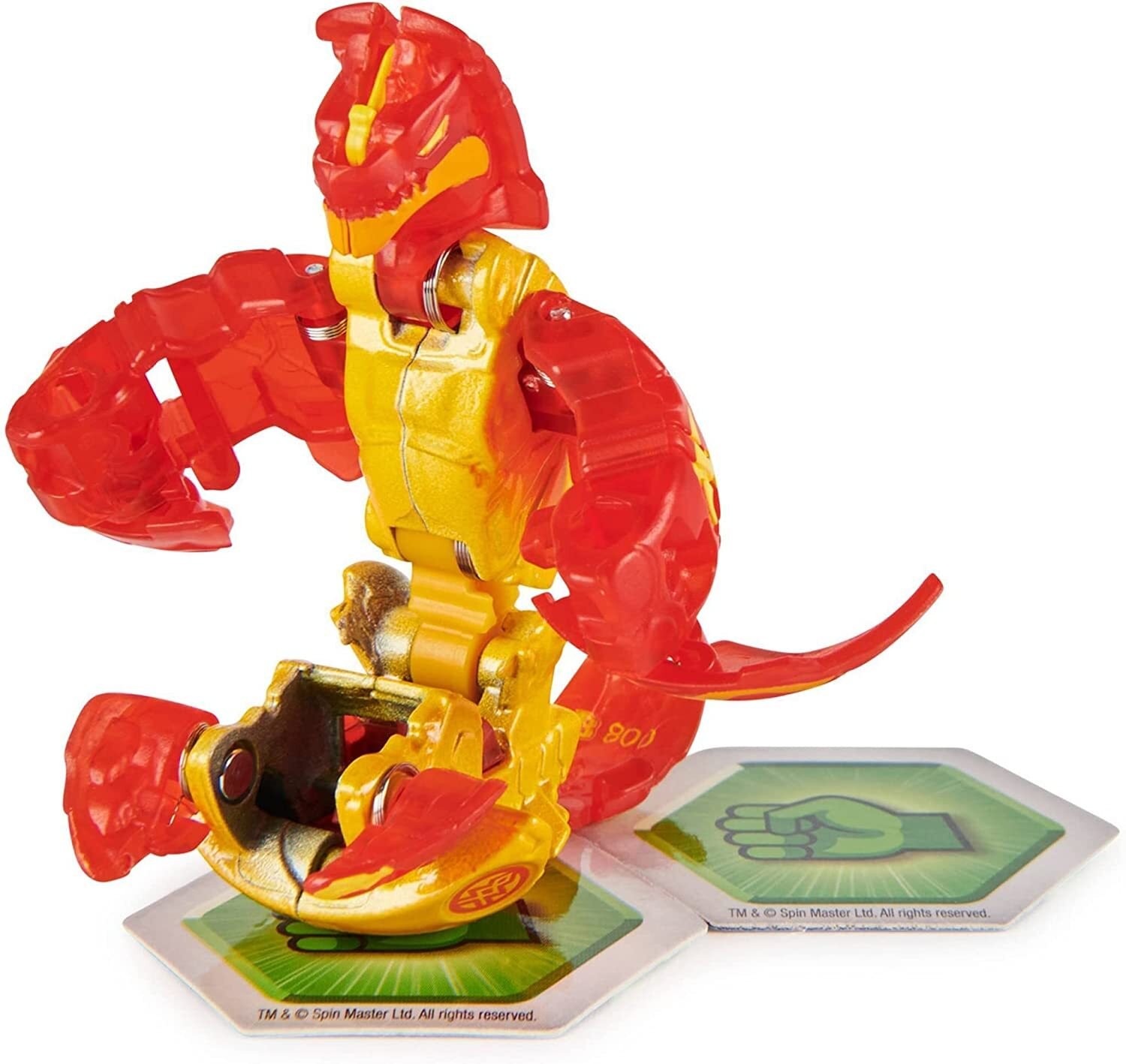 Bakugan Evolutions 2022 Platinum Series Die-cast Pyrus Neo Dragonoid
