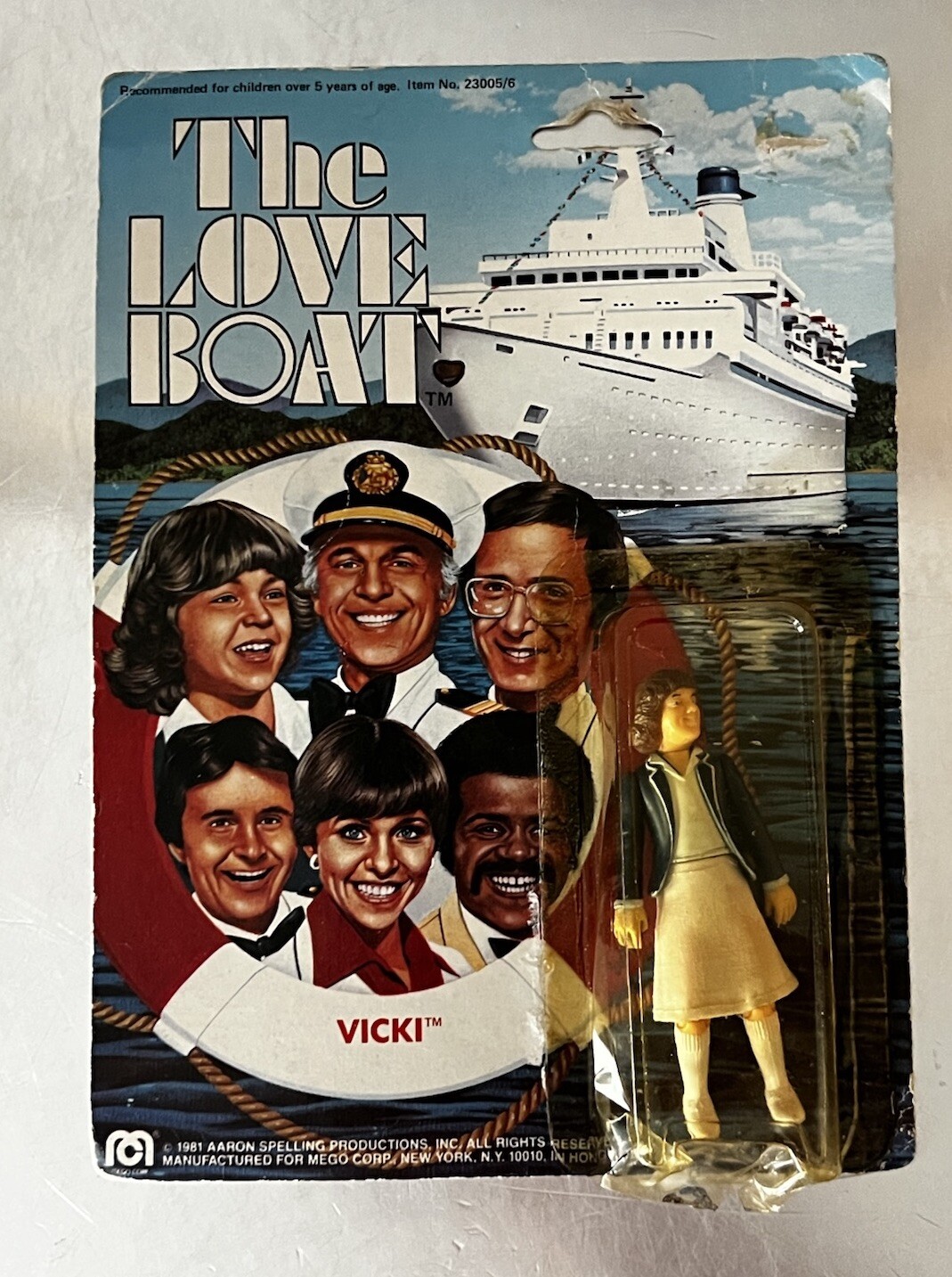 Vintage Mego The Love Boat VICKI 3.75″ Figure TV Show Movie 1981 Original NEW
