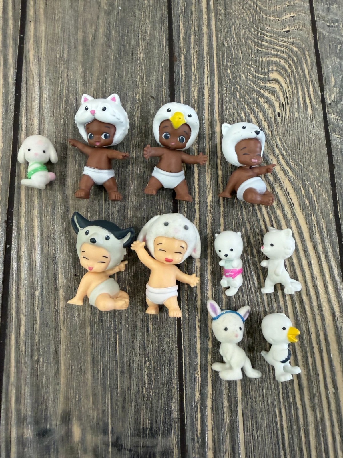 Moose Toys Twozies Twosies Babies Animal-Themed Figurines Set Of 10