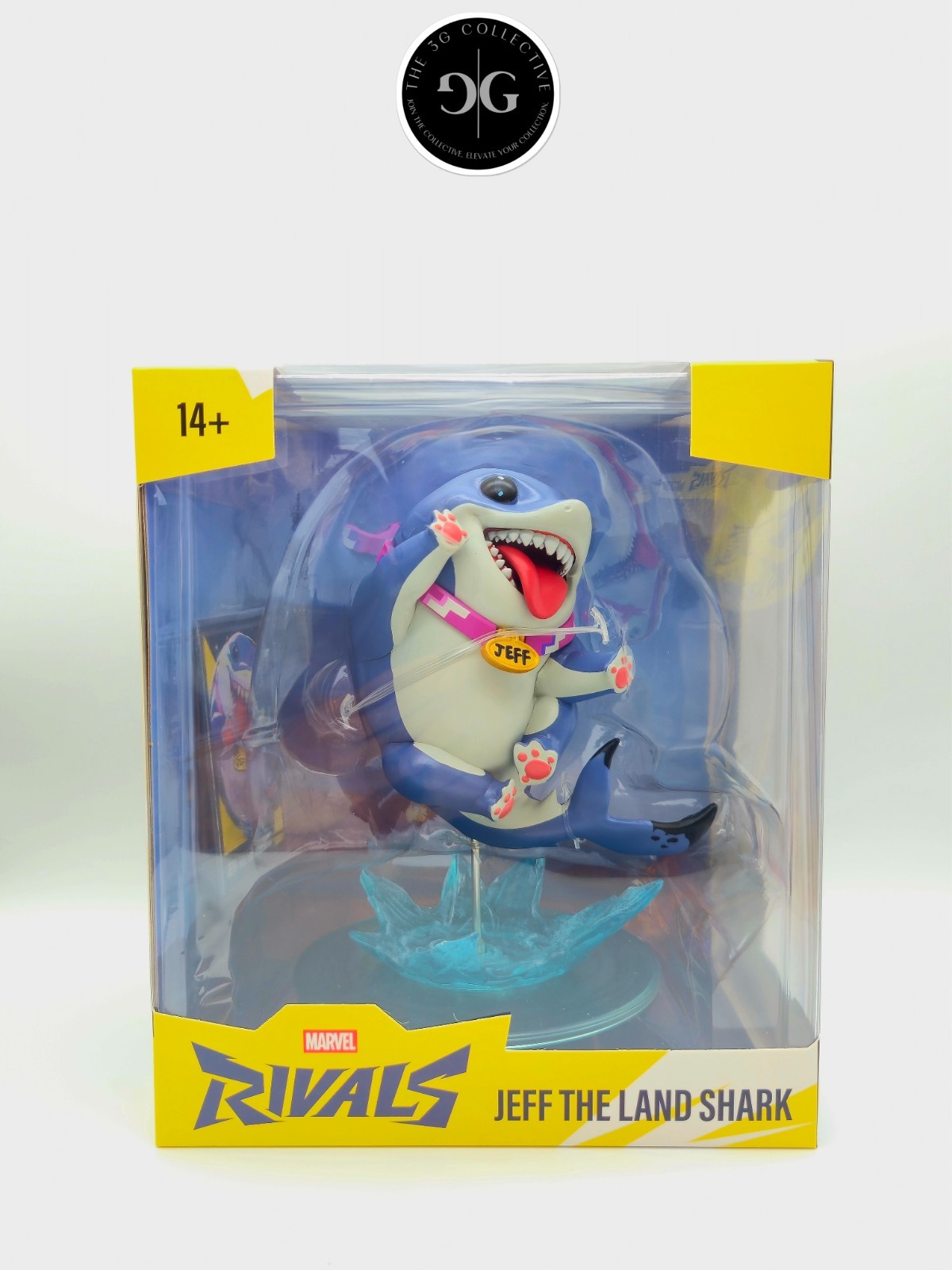 NEW! McFARLANE Toys x MARVEL RIVALS | JEFF THE LAND SHARK FIGURINE | NIB!