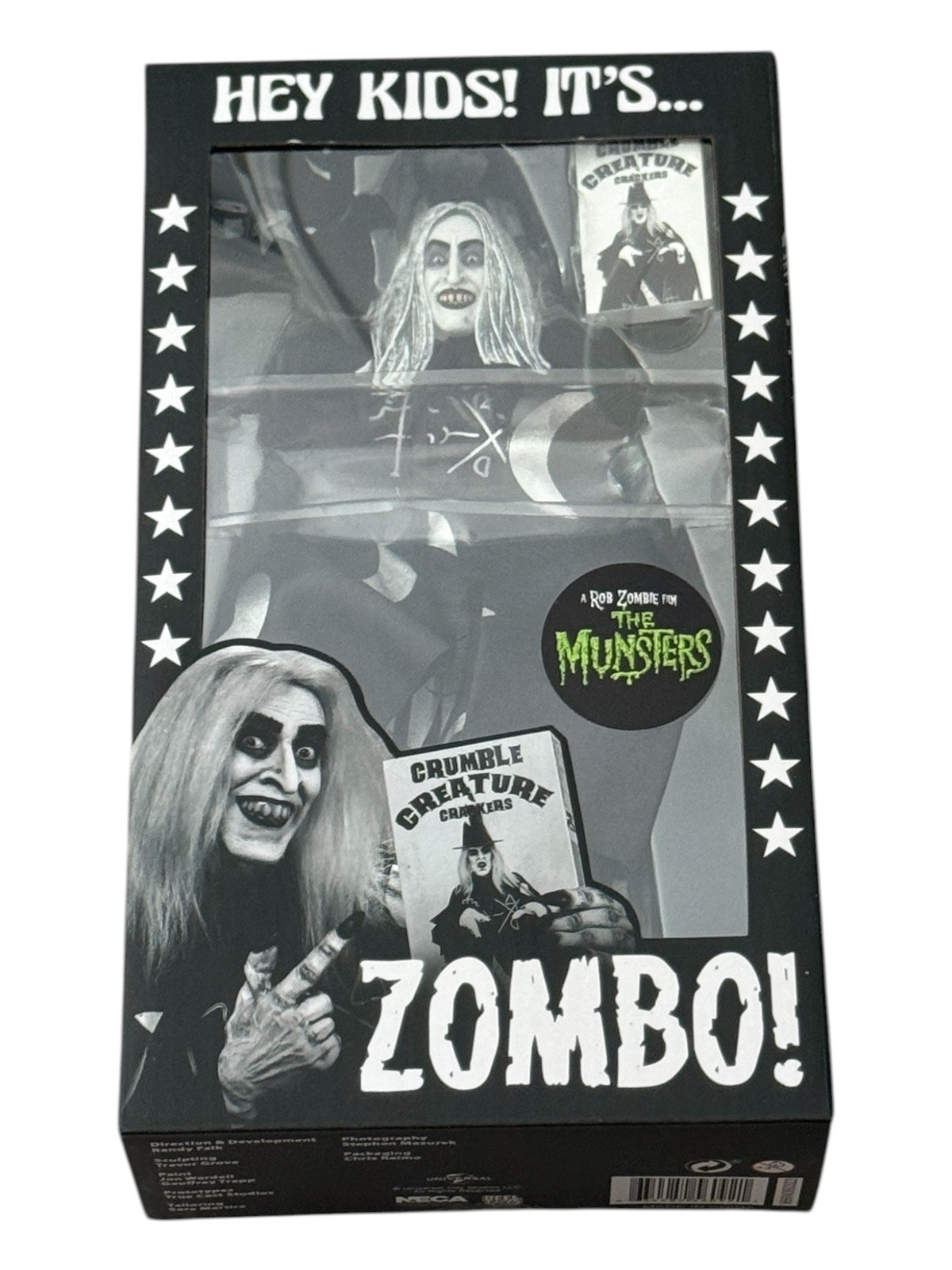 🔥 Rob Zombie The Munsters Zombo Clothed Direct from NECA Box Mint 🔥