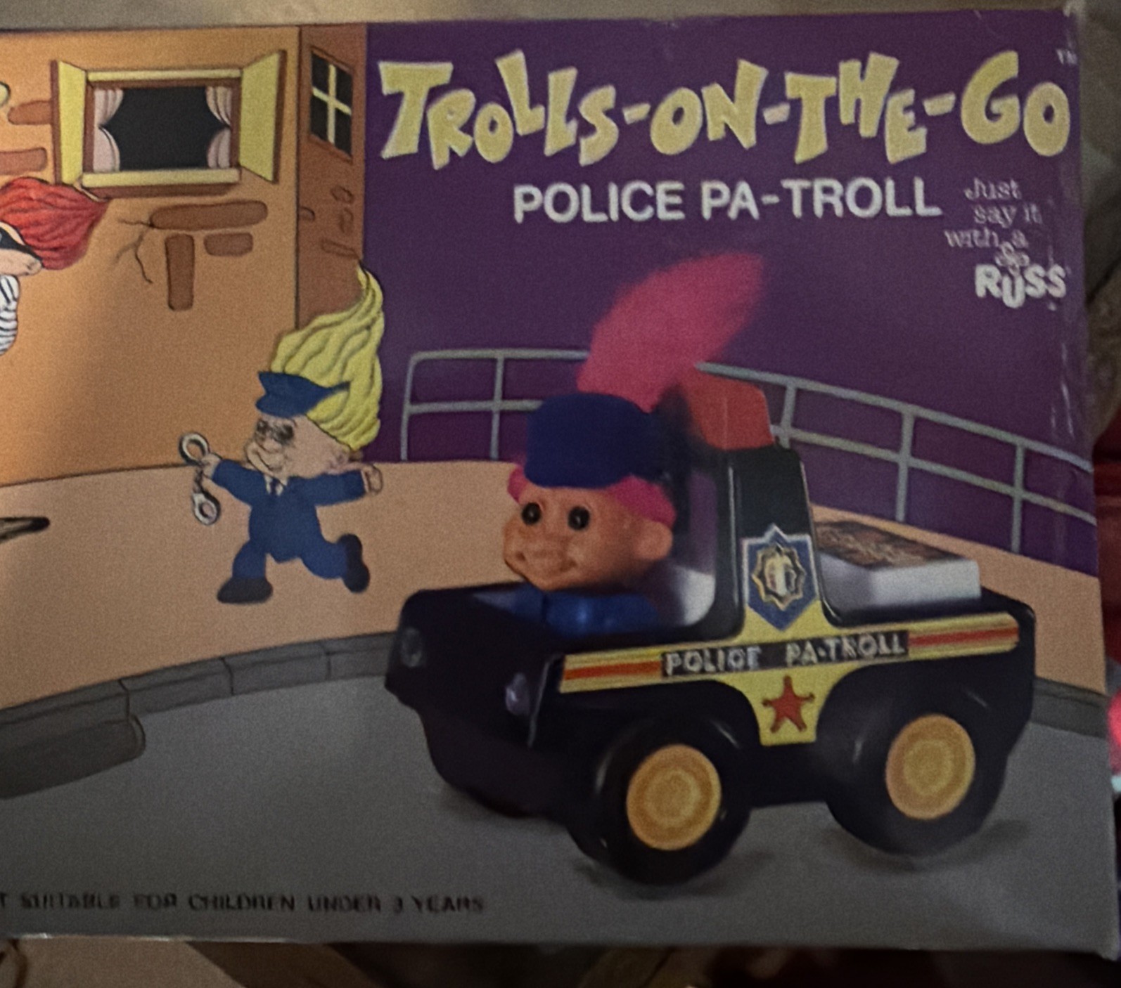 Trolls On The Go Pete Police Patrol