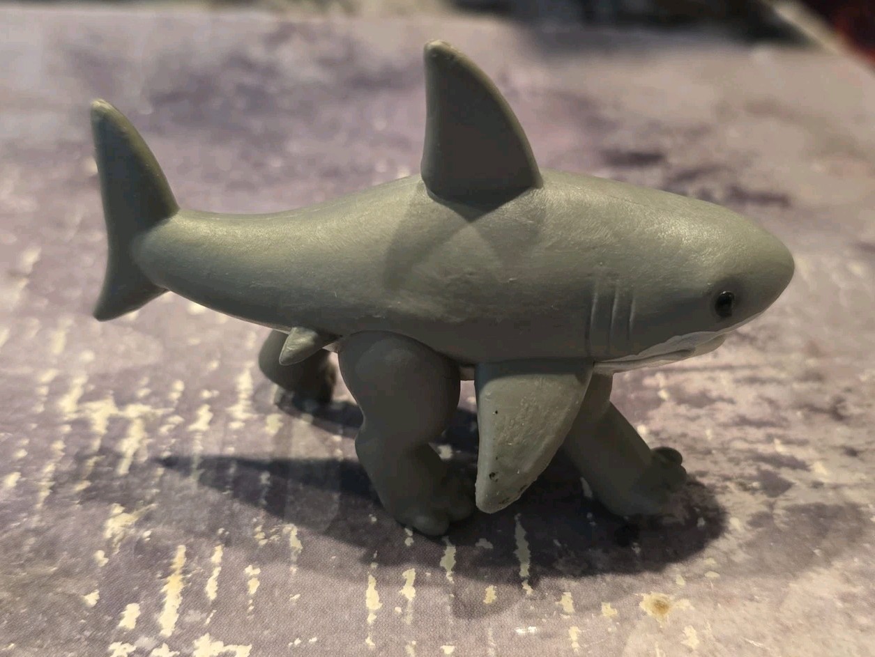 Marvel Legends Series JEFF THE LAND SHARK 3″ Mini Figure Only 1/12 Scale
