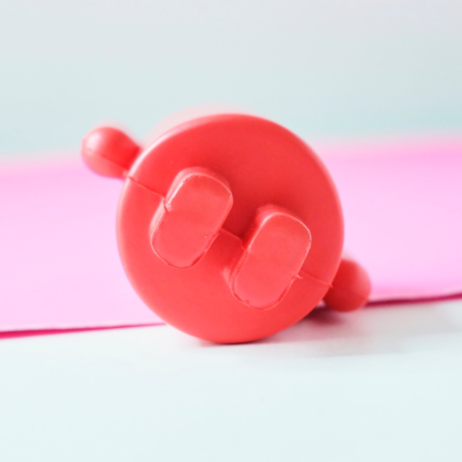 Android Logo Robot Mascot Stress Relief Squeeze Toy HTC Red
