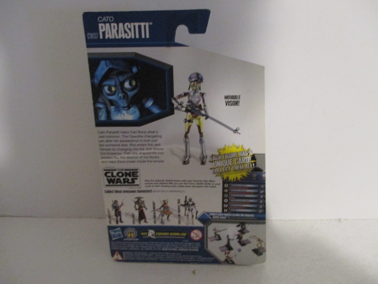 Hasbro Star Wars CW37 The Clone Wars Cato Parasitti 2010 MOC