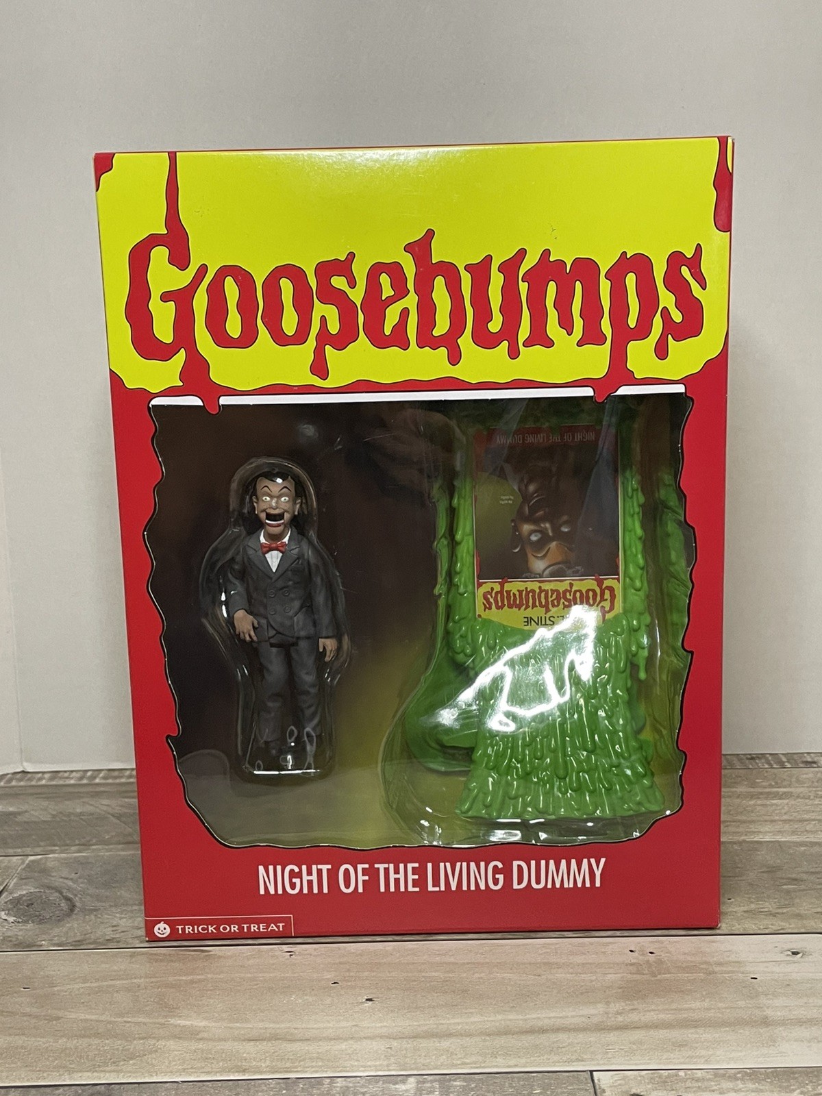 Goosebumps – Night of the Living Dummy – Slappy Figure #7 – R.L. Stine – NEW