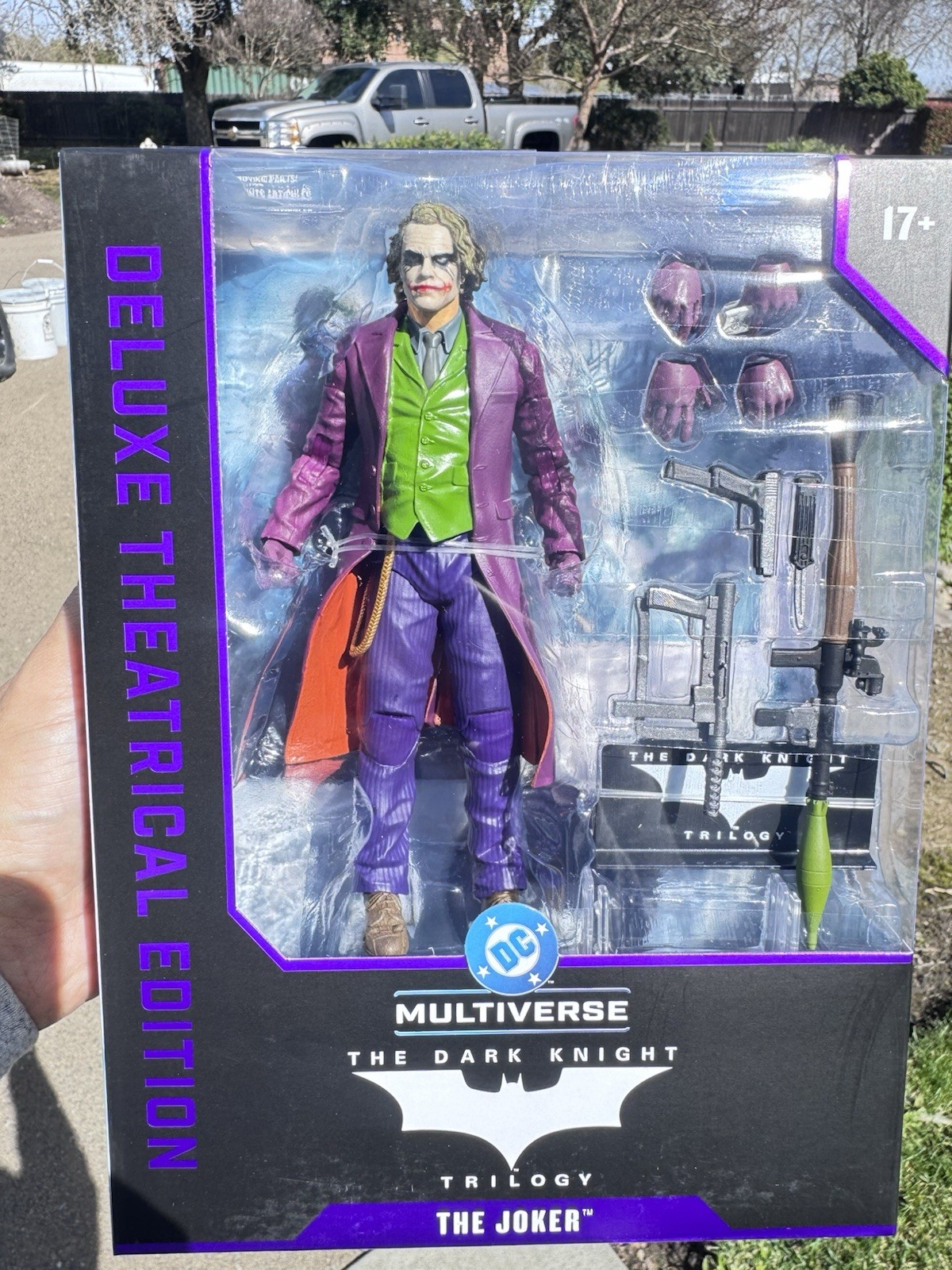 McFarlane DC Multiverse Heath Joker Dark Knight 7″ Action Figure Theatrical NEW!