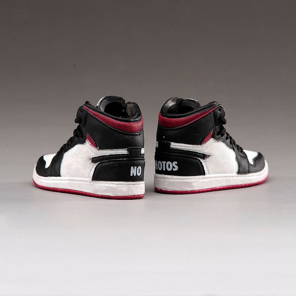 1/6 Unisex White Sport Shoes Male Female Model For 12″ Action Figure Body Toys