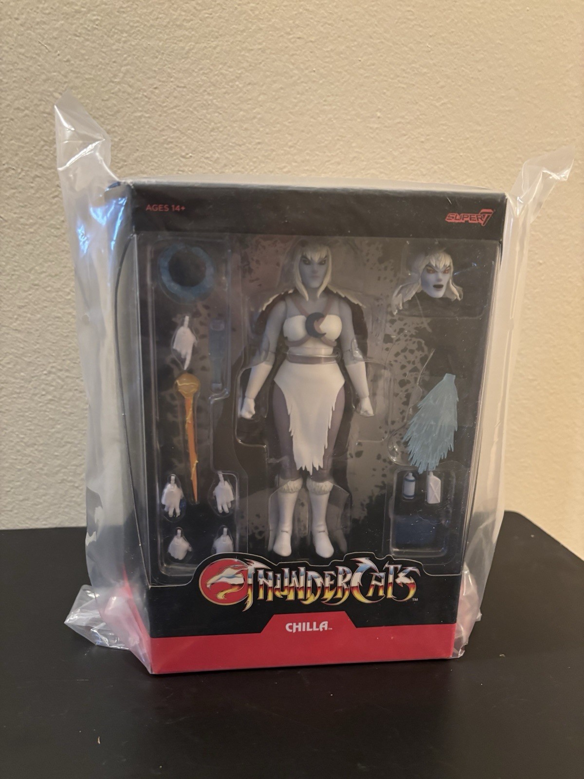 SUPER7 ULTIMATES THUNDERCATS CHILLA ACTION FIGURE SEALED NEW