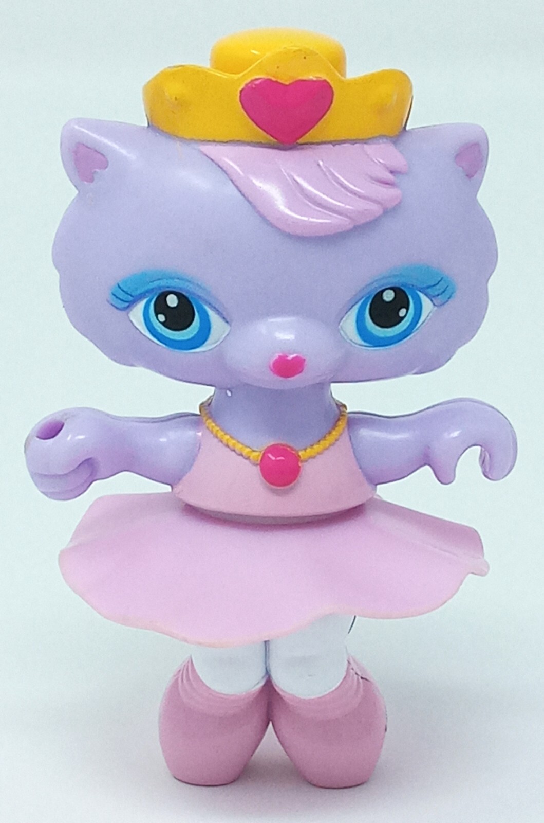 Tara Toy Tu-tu Twirlz Pretty Petz Puppy purple w/ pink 3.25″ tall working