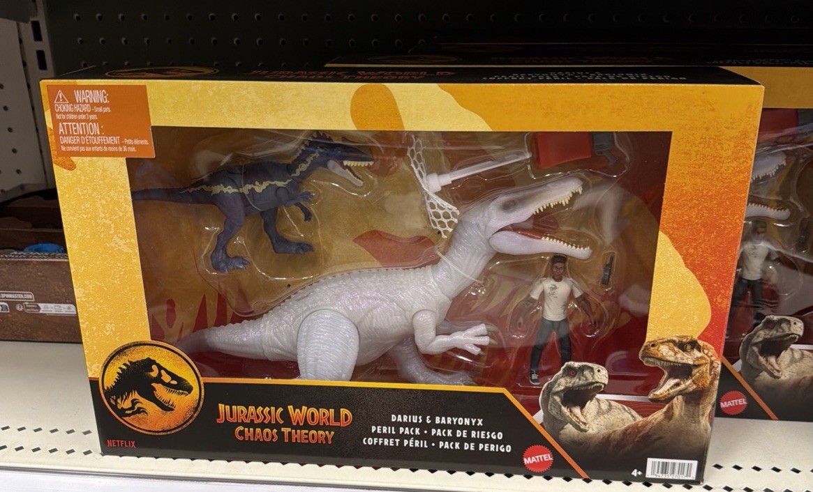 Jurassic World Chaos Theory Darius & Baryonyx & Monolophosaurus Action Figure
