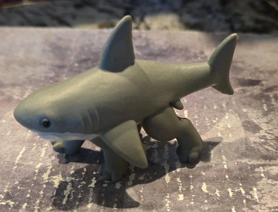 Marvel Legends Series JEFF THE LAND SHARK 3″ Mini Figure Only 1/12 Scale