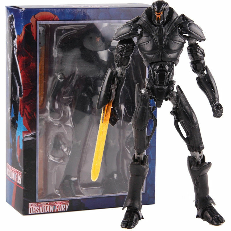 Uprising Side Jaeger Obsidian Fury 6.7″ Action Figure Toy For Pacific Rim BULK