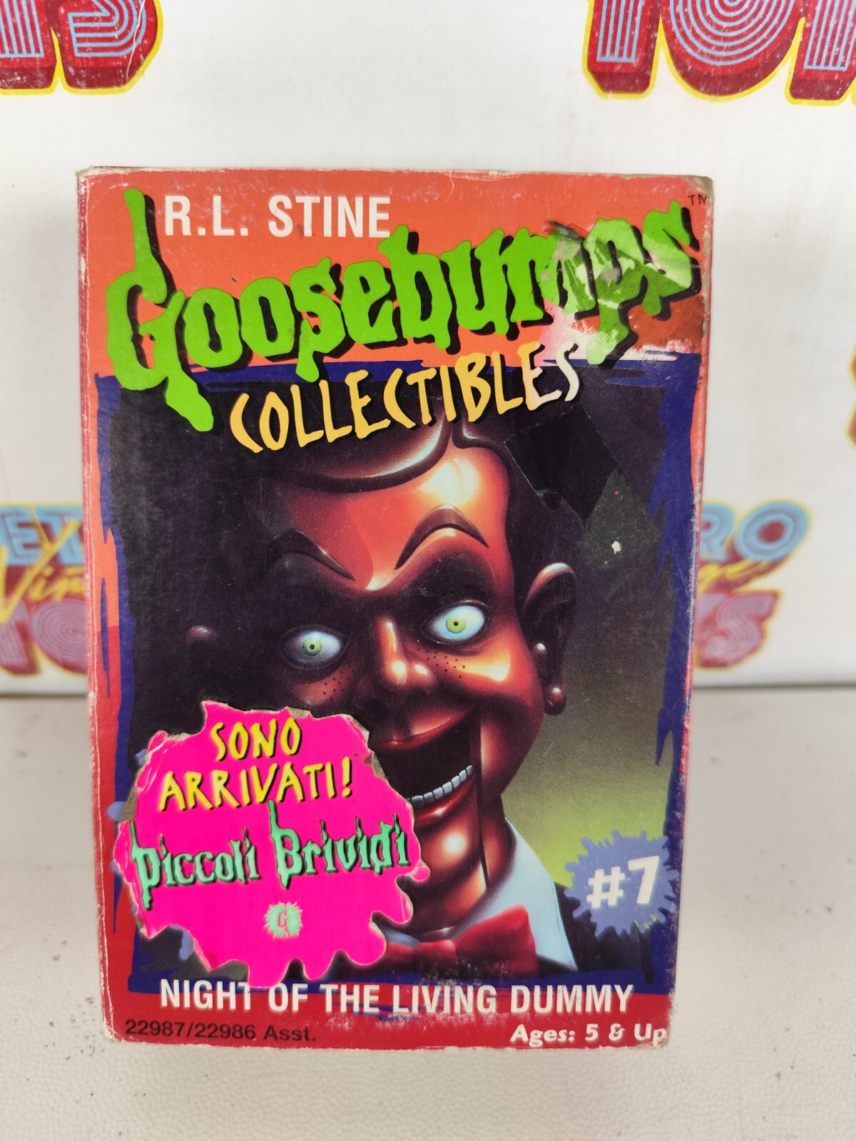 Goosebumps Collectible Piccoli Brividi #7 Night Of Living Slappy Dummy Figure 7