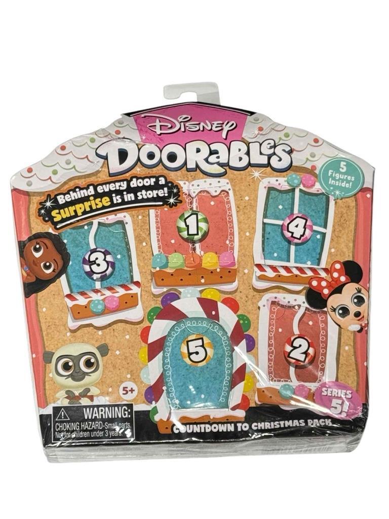 NEW Disney Doorables Series 5 Countdown to Christmas Pack Includes 5 Figurines