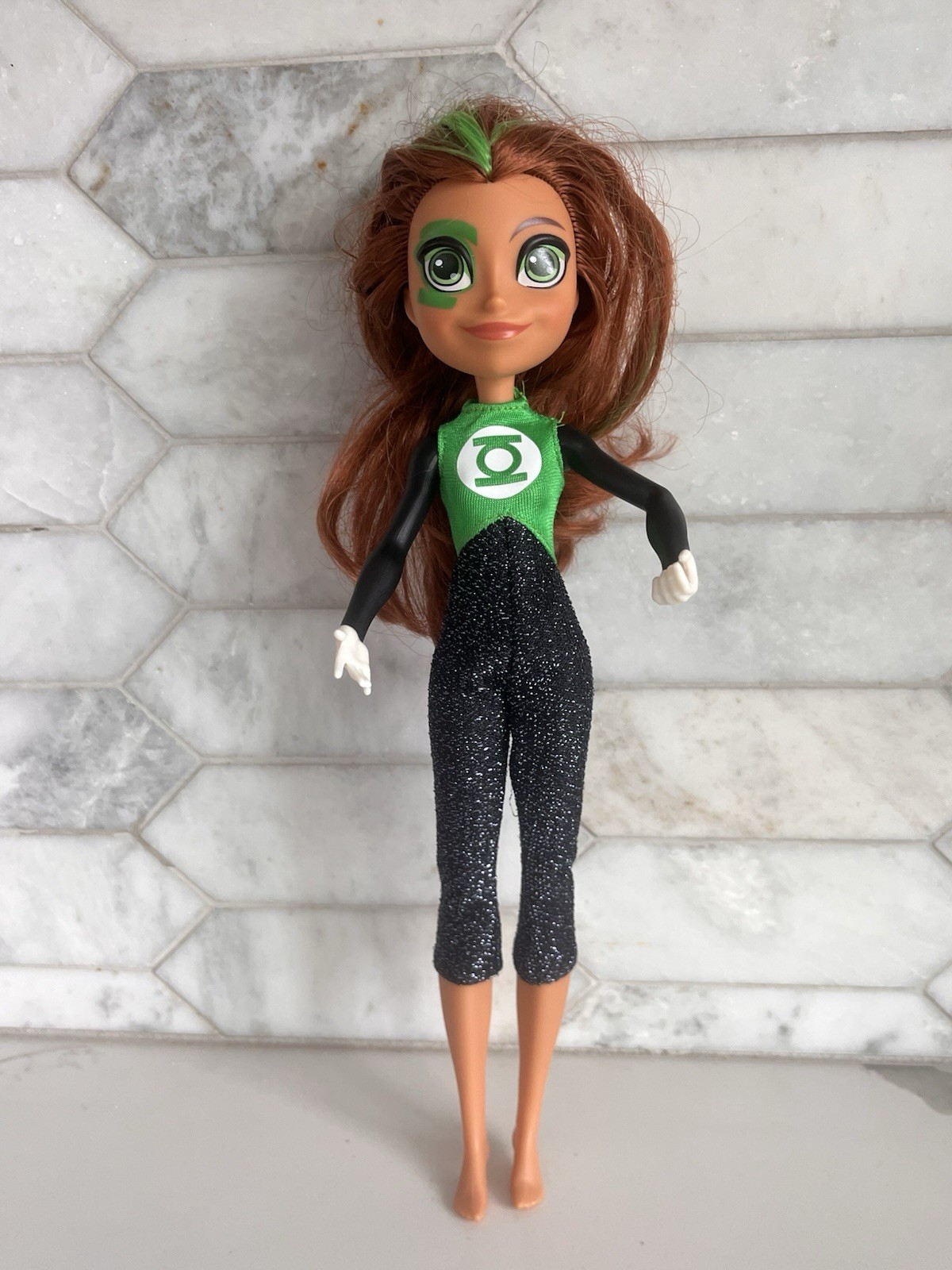 JESSICA CRUZ DC SUPER HERO GIRLS FIGURE DOLL GREEN LANTERN RARE 11in 2019