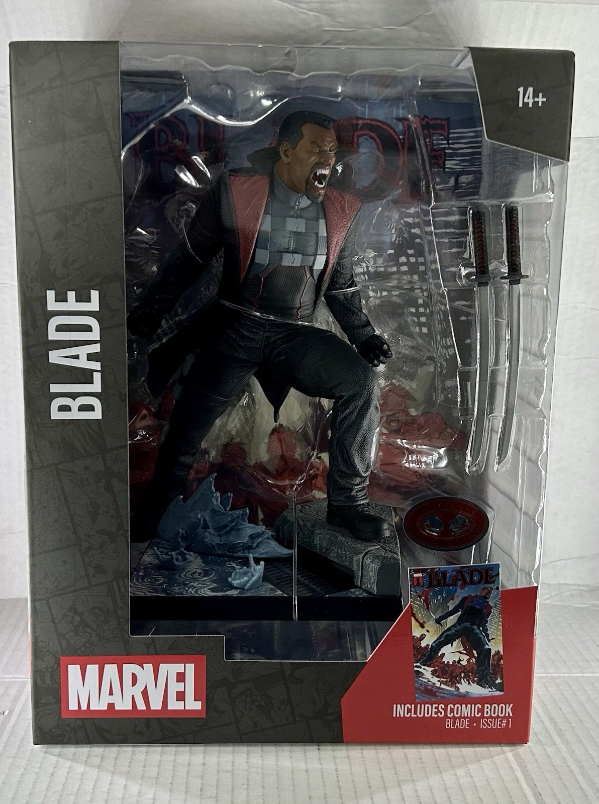 Marvel Scale Blade Collection Scene (Blade #1) McFarlane Figure Statue 12” NEW