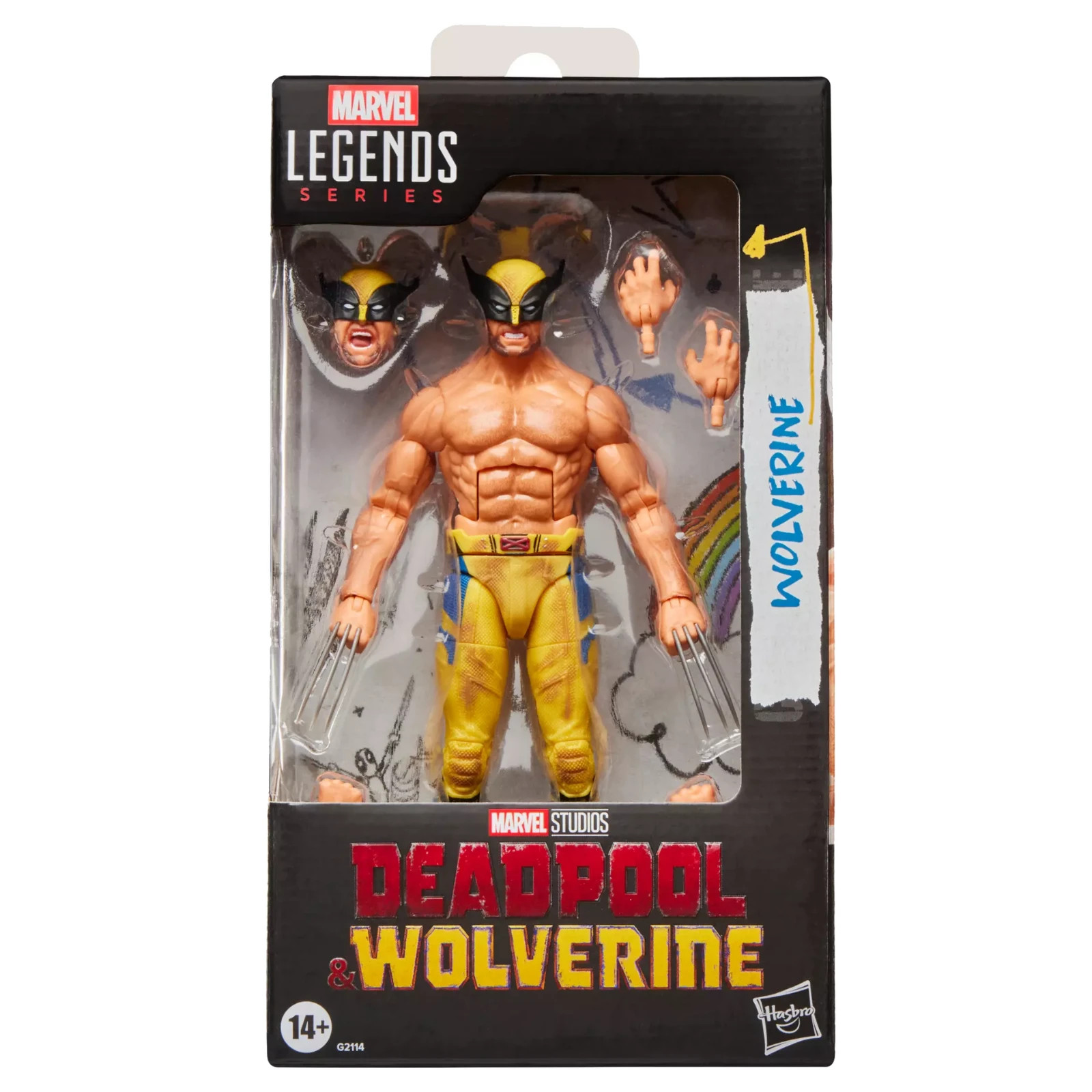 Marvel Legends 6″ Wolverine Shirtless Deadpool 260722