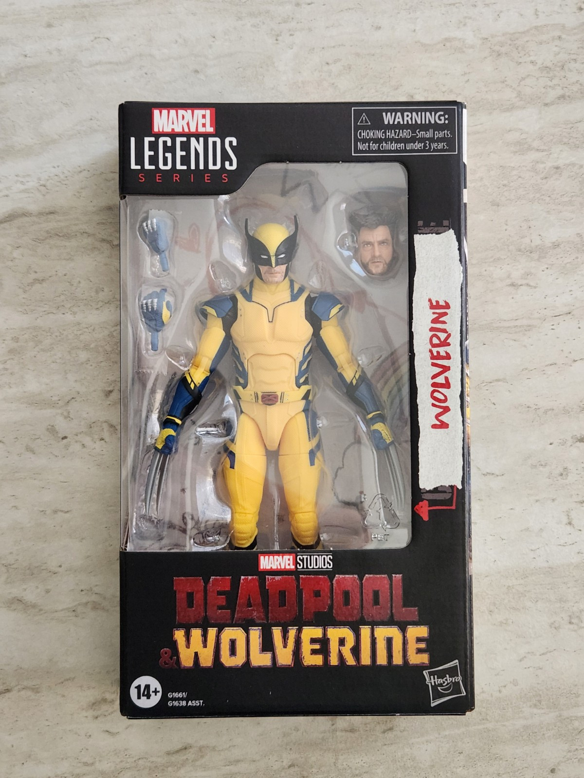 HASBRO MARVEL LEGENDS DEADPOOL & WOLVERINE – WOLVERINE 6″ ACTION FIGURE NE
