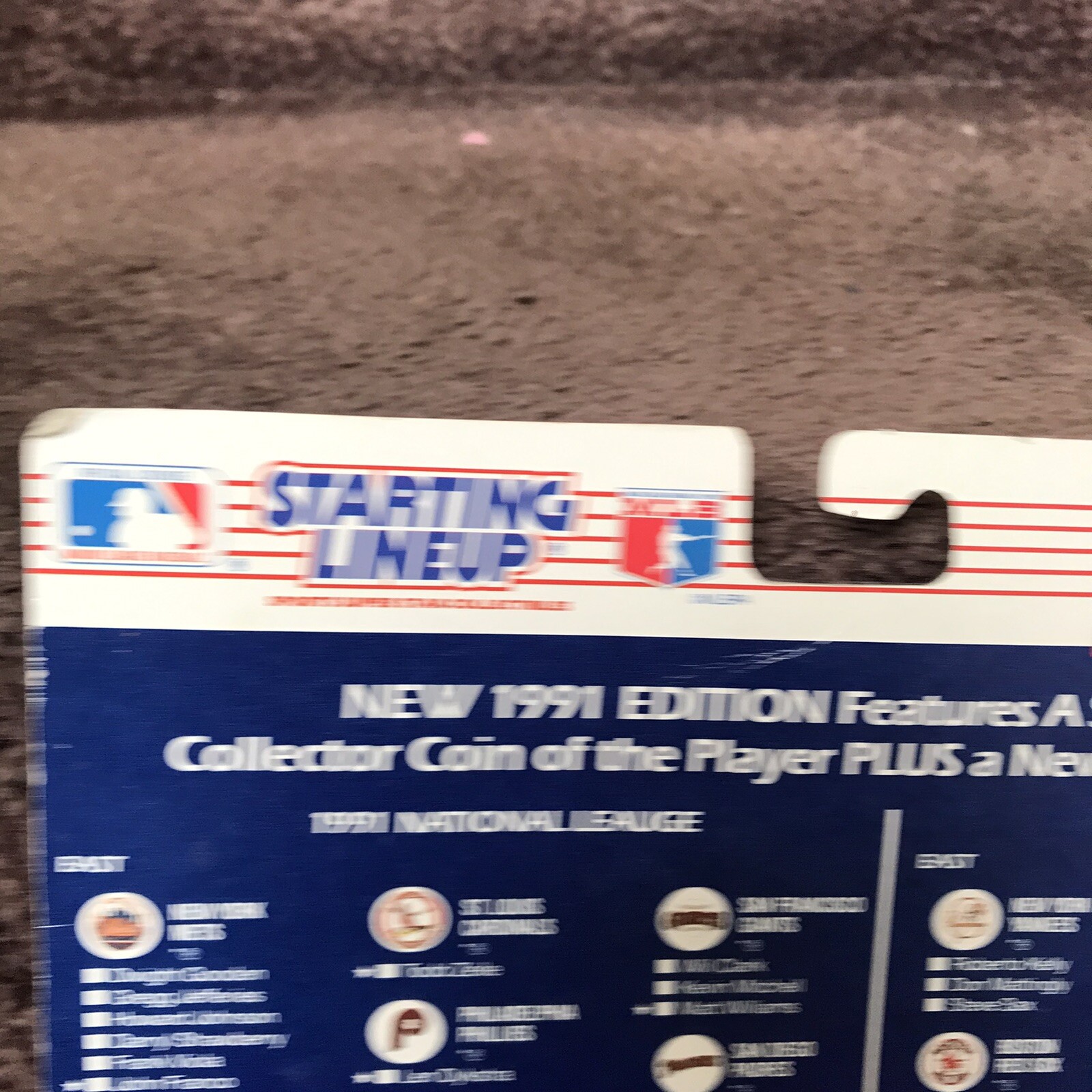 1991 Edition MLB Starting Lineup JOSE CANSECO Oakland A’s Athletics SEALED, b2