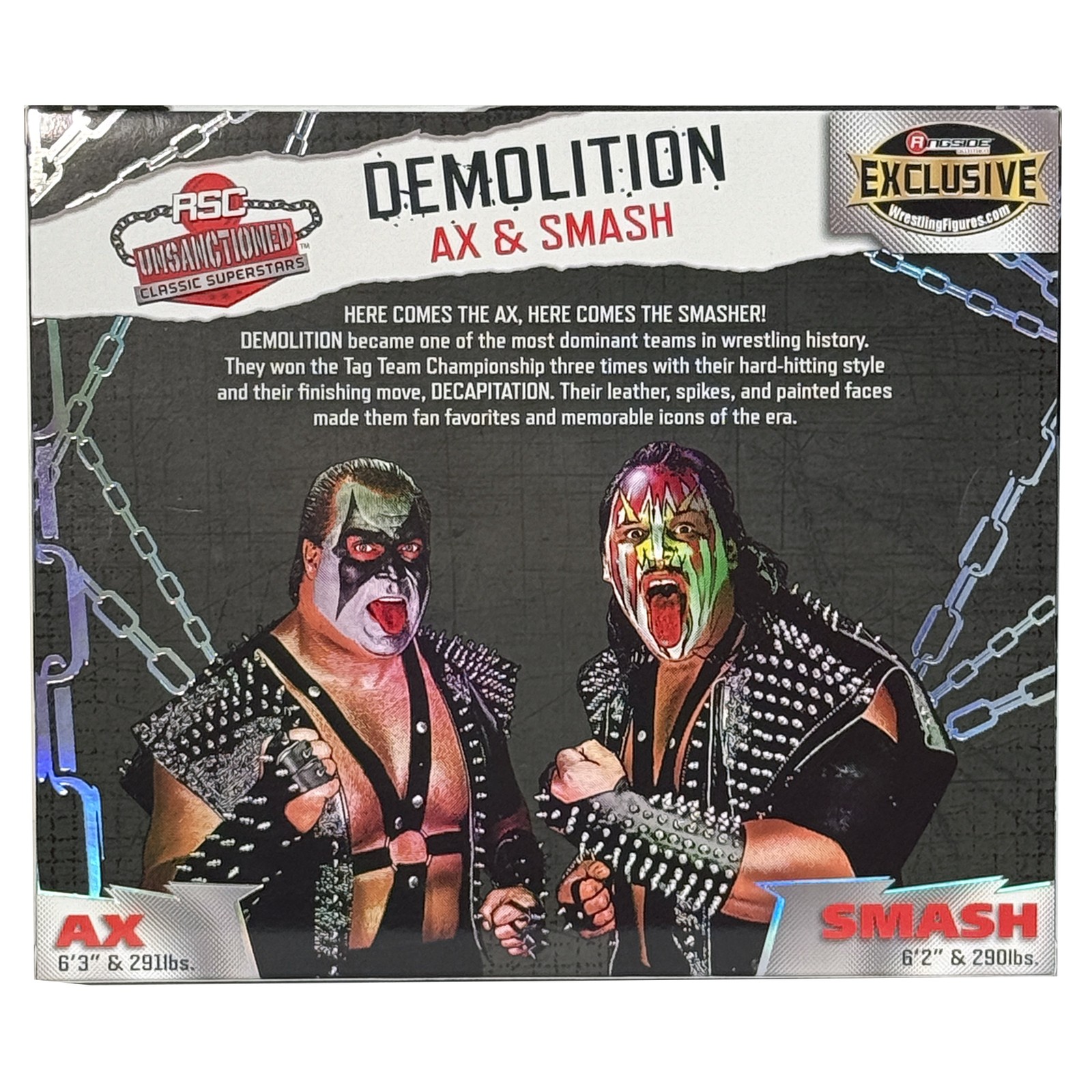 (Variant – Black & Yellow) Demolition – RSC Unsanctioned Classic Superstars