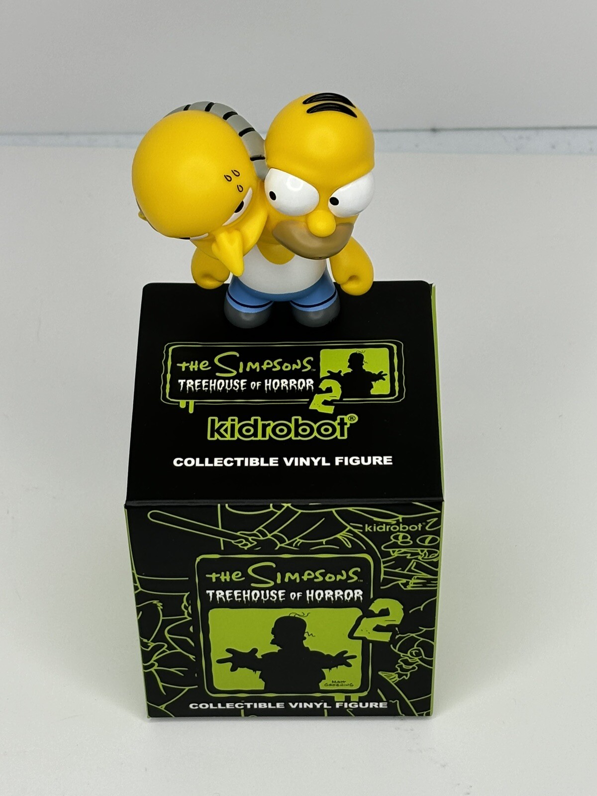 Kidrobot The Simpsons Treehouse Of Horror Series 2 – Homer Berns 3″ Vinyl Figure