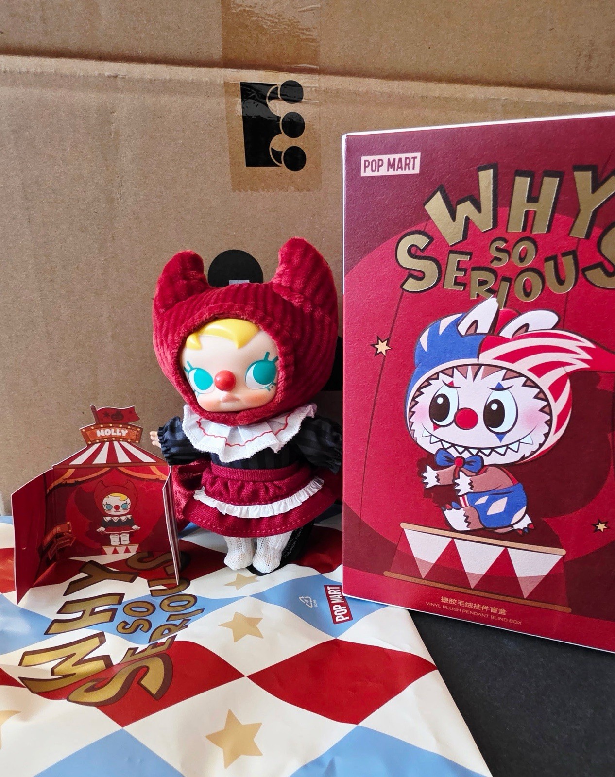 POP MART Why So Serious Confirmed Molly- Crimson Dancer