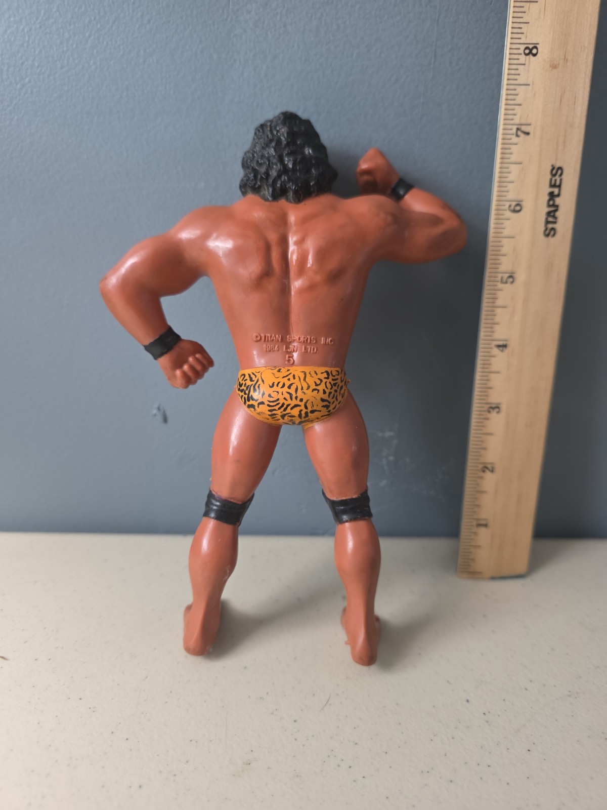 WWF LJN Jimmy Snuka Great Shape! Original Paint Vintage Titan Sports