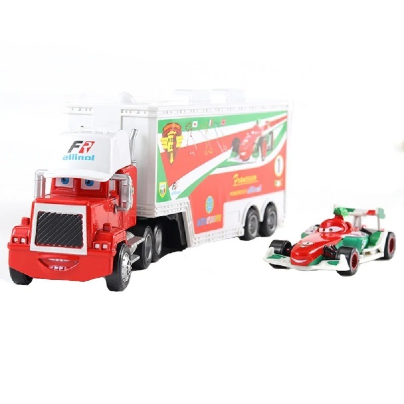Disney Pixar Cars 86 Chick Hicks Mack Truck 1:55 Diecast Toy Car Loose Pro.