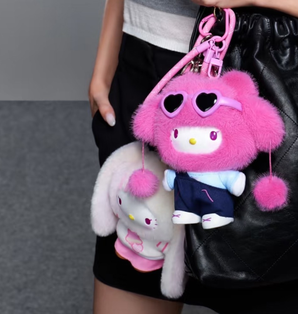 Miniso Hello Kitty Pop Star Series Plush Confirmed Blind Box Figure Gift Toy