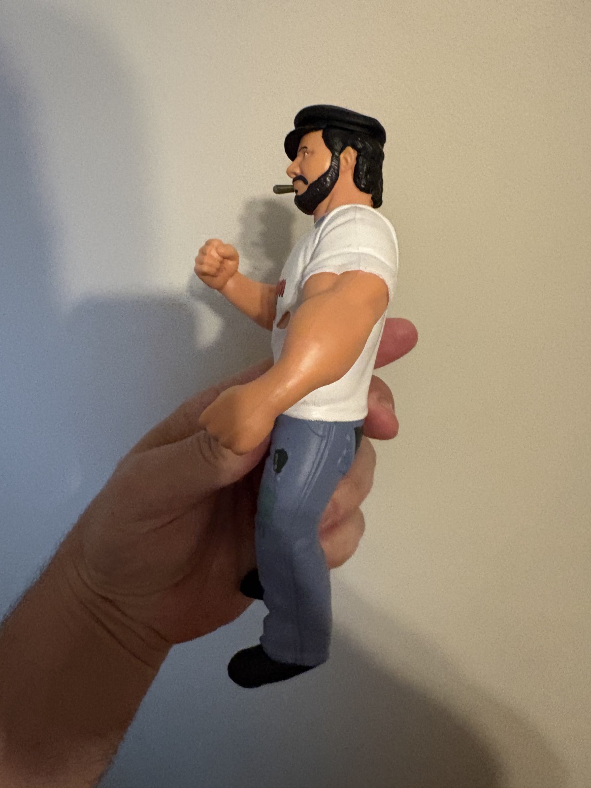 LOOSE SOLD OUT BIG RUBBER GUYS BROOKLYN BRAWLER Ser 9 COLLECT MAJOR WWF LOOK!